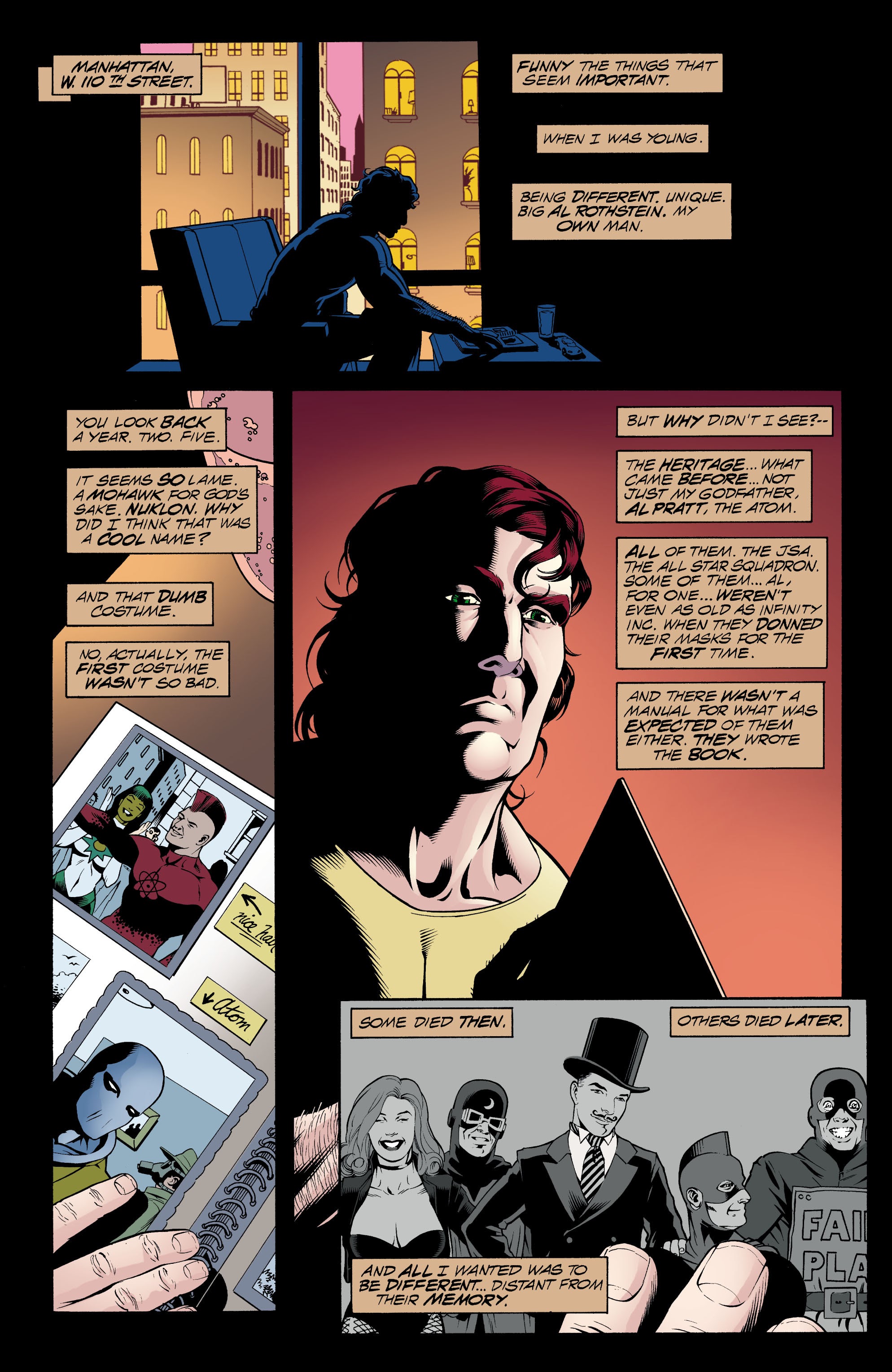 Read online JSA Secret Files comic -  Issue #1 - 16