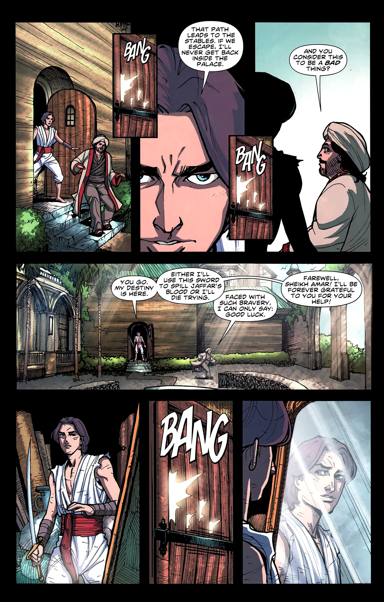 Read online Prince of Persia: Before the Sandstorm comic -  Issue #1 - 32