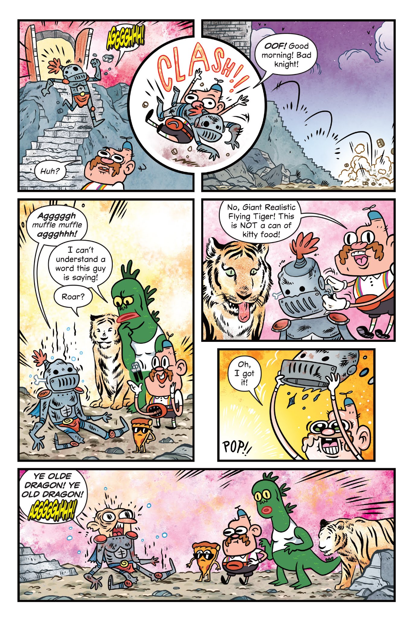 Read online Uncle Grandpa and the Time Casserole comic -  Issue # TPB - 115