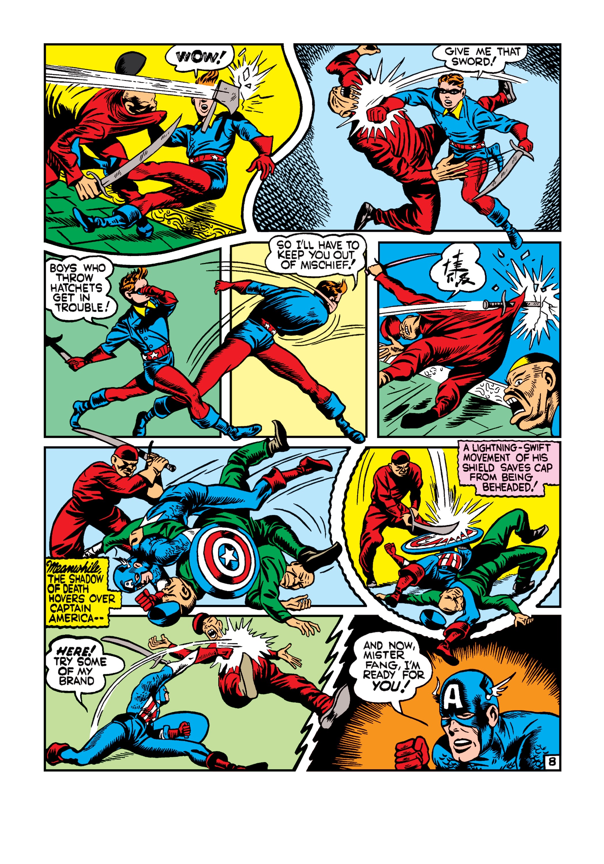 Read online Marvel Masterworks: Golden Age Captain America comic -  Issue # TPB 2 (Part 1) - 98