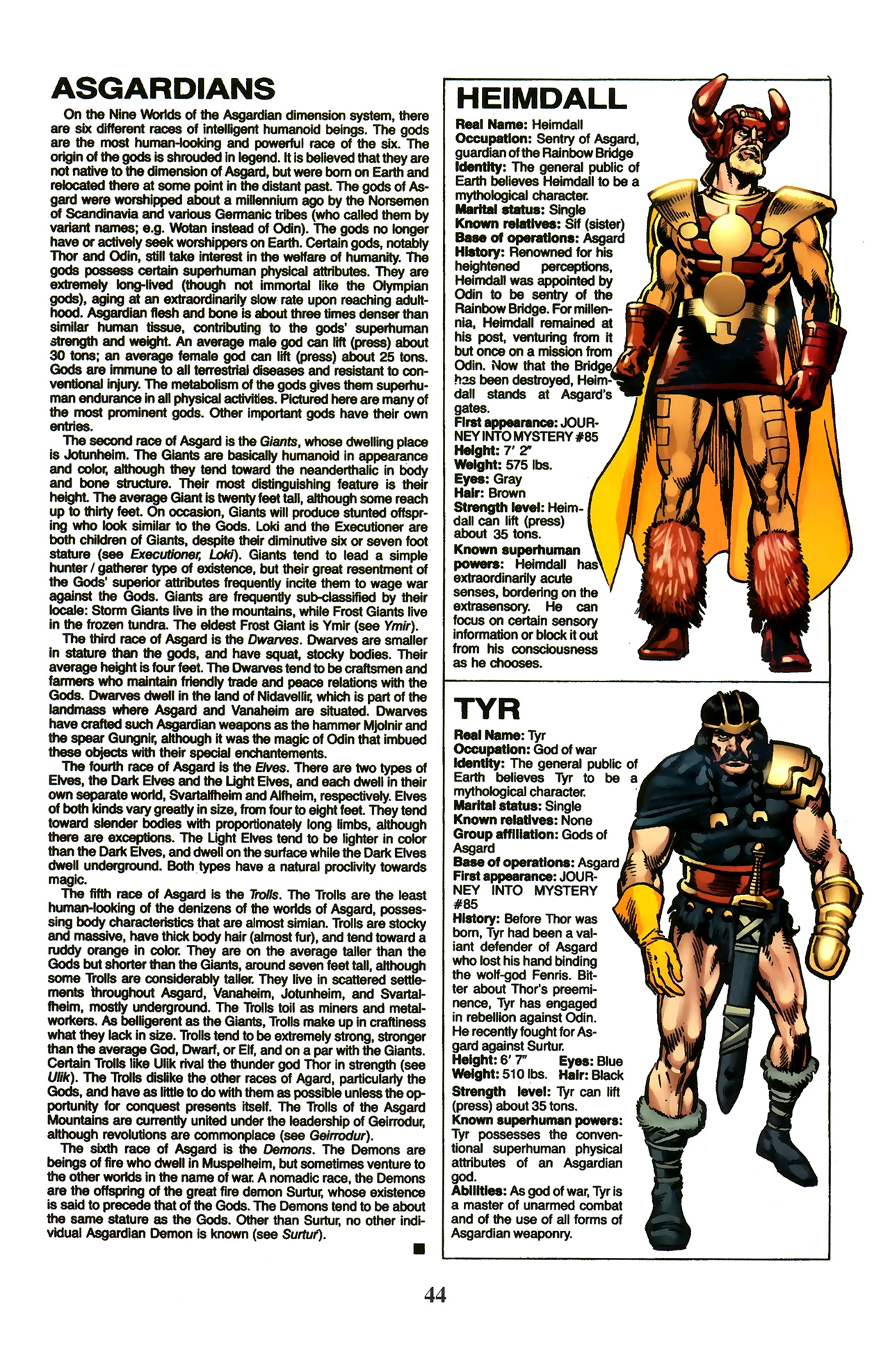 Read online Thor: Tales of Asgard by Stan Lee & Jack Kirby comic -  Issue #3 - 46