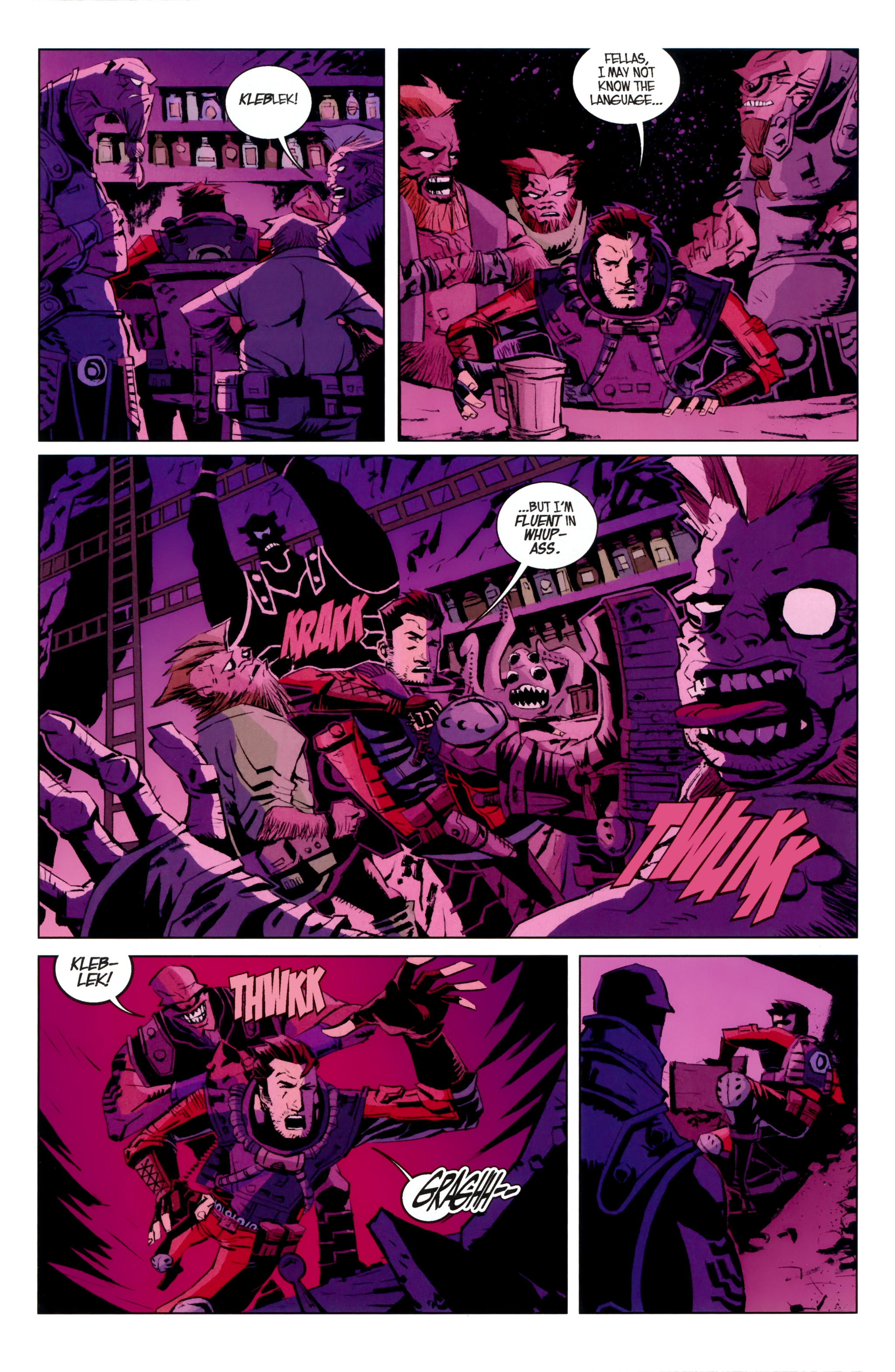 Read online Fear Agent comic -  Issue #29 - 31