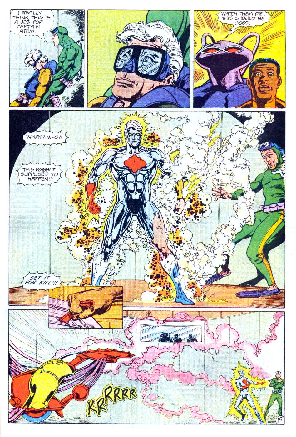 Read online Captain Atom (1987) comic -  Issue #30 - 20