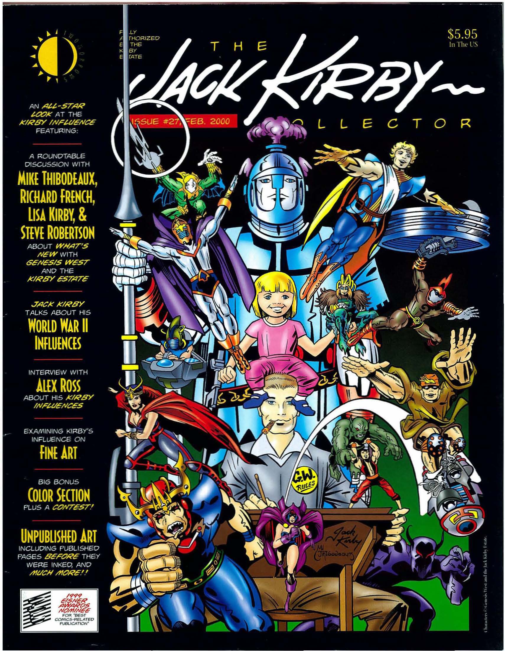 Read online The Jack Kirby Collector comic -  Issue #27 - 35