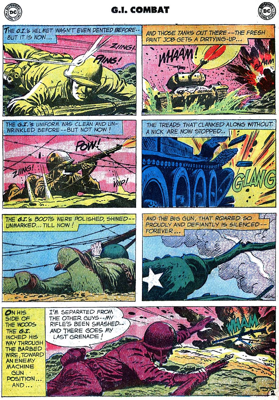 Read online G.I. Combat (1952) comic -  Issue #72 - 4