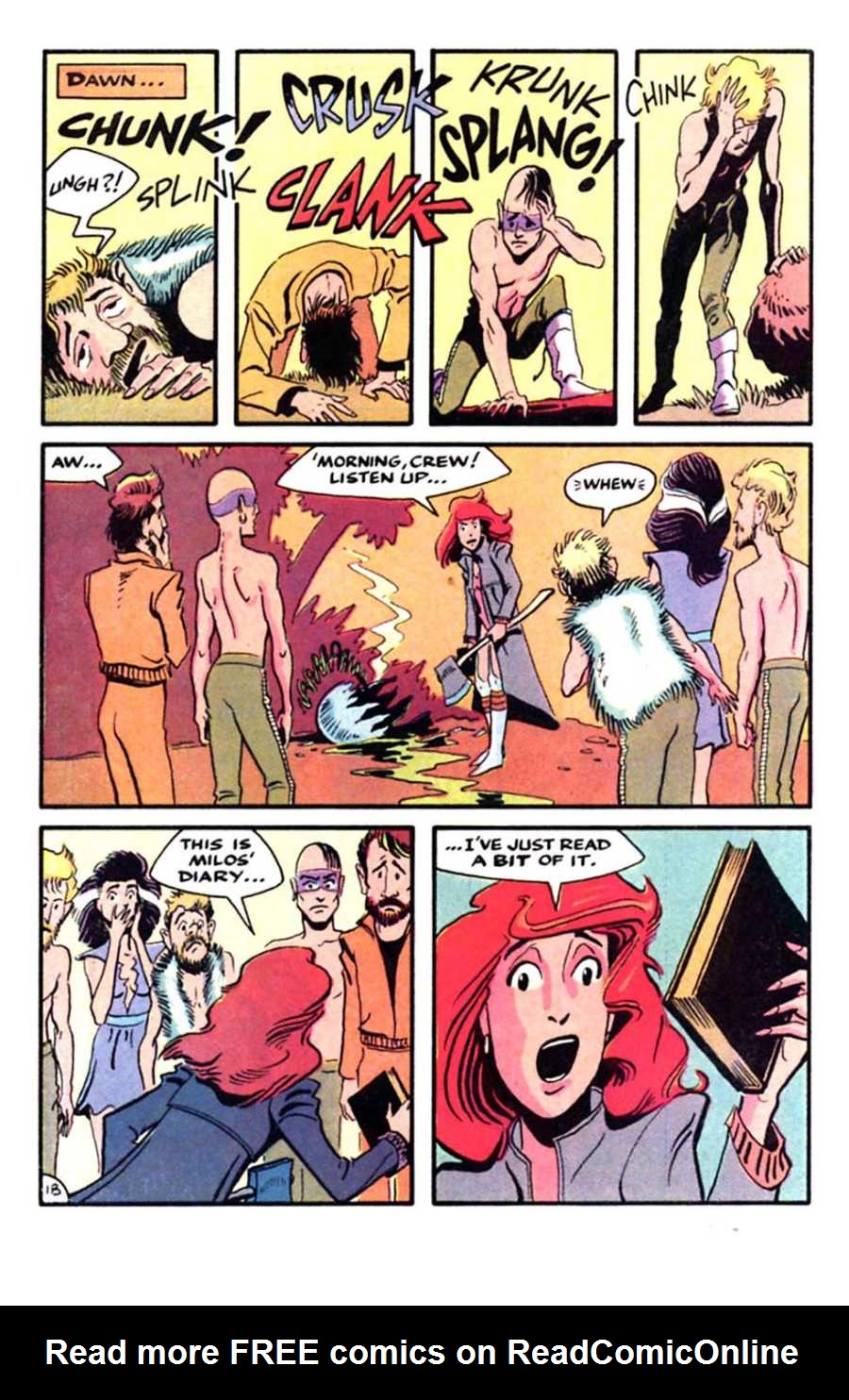 Read online Mars comic -  Issue #5 - 20
