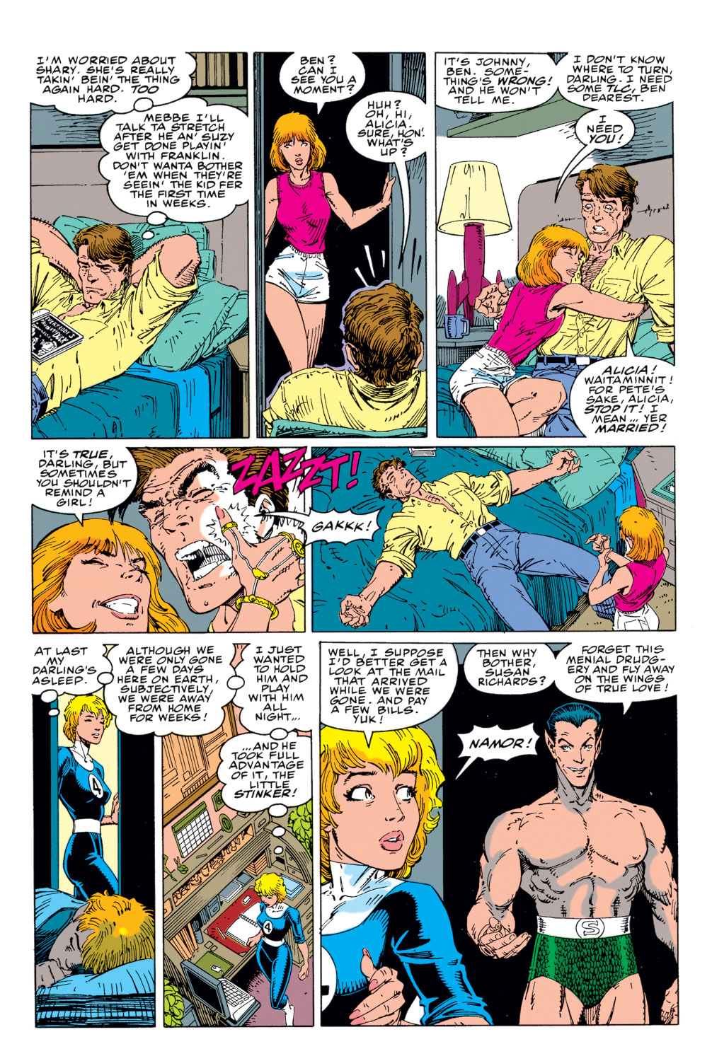 Read online Fantastic Four (1961) comic -  Issue #347 - 8