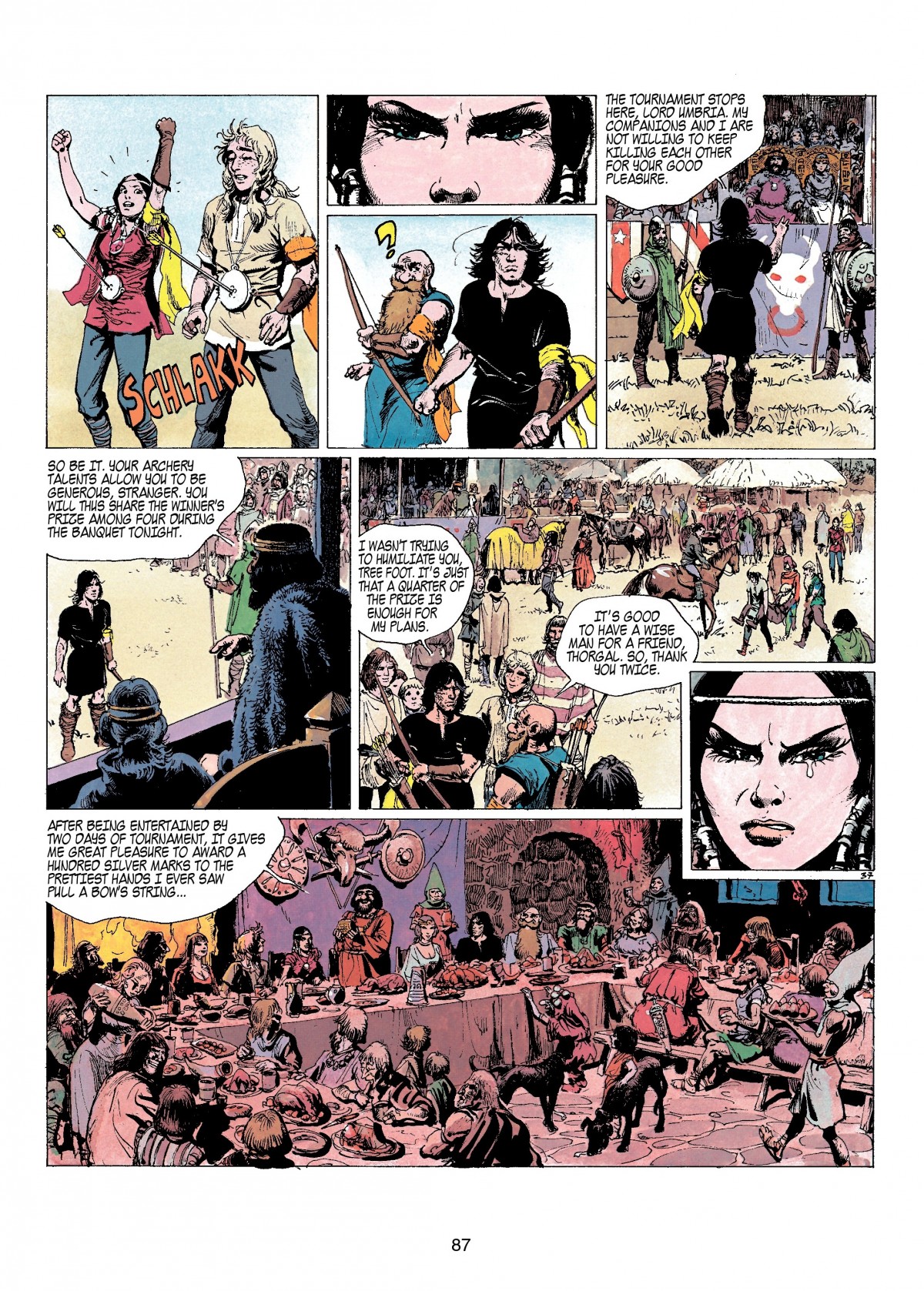 Read online Thorgal comic -  Issue #4 - 89