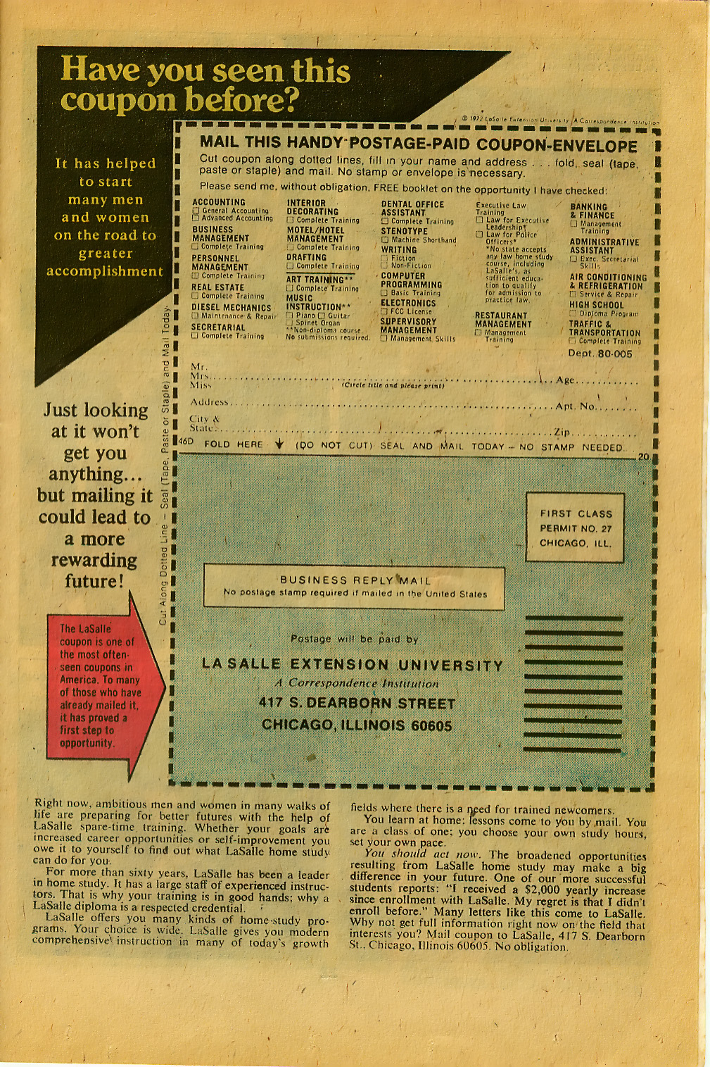 Read online Tomb of Darkness comic -  Issue #22 - 23