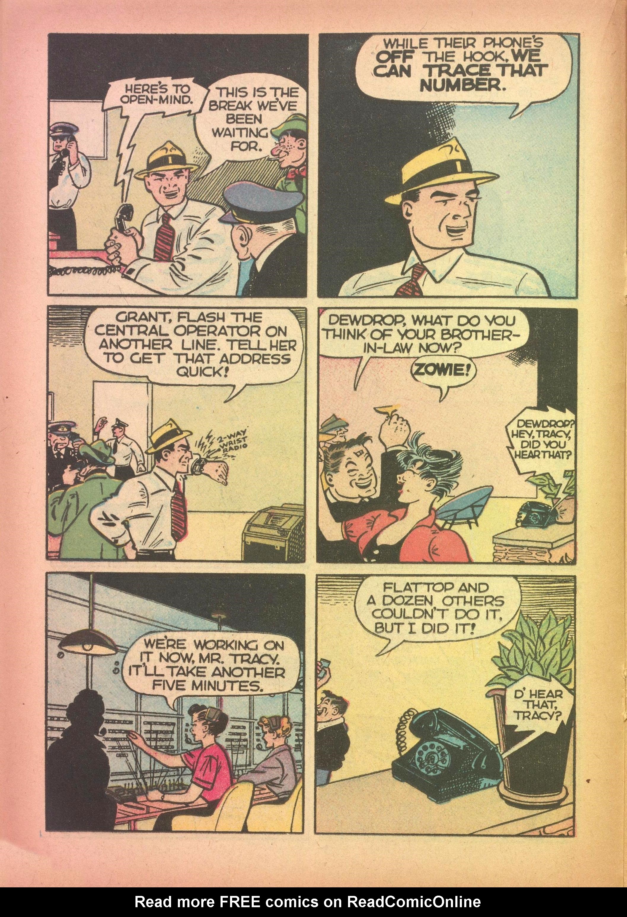 Read online Dick Tracy comic -  Issue #99 - 16