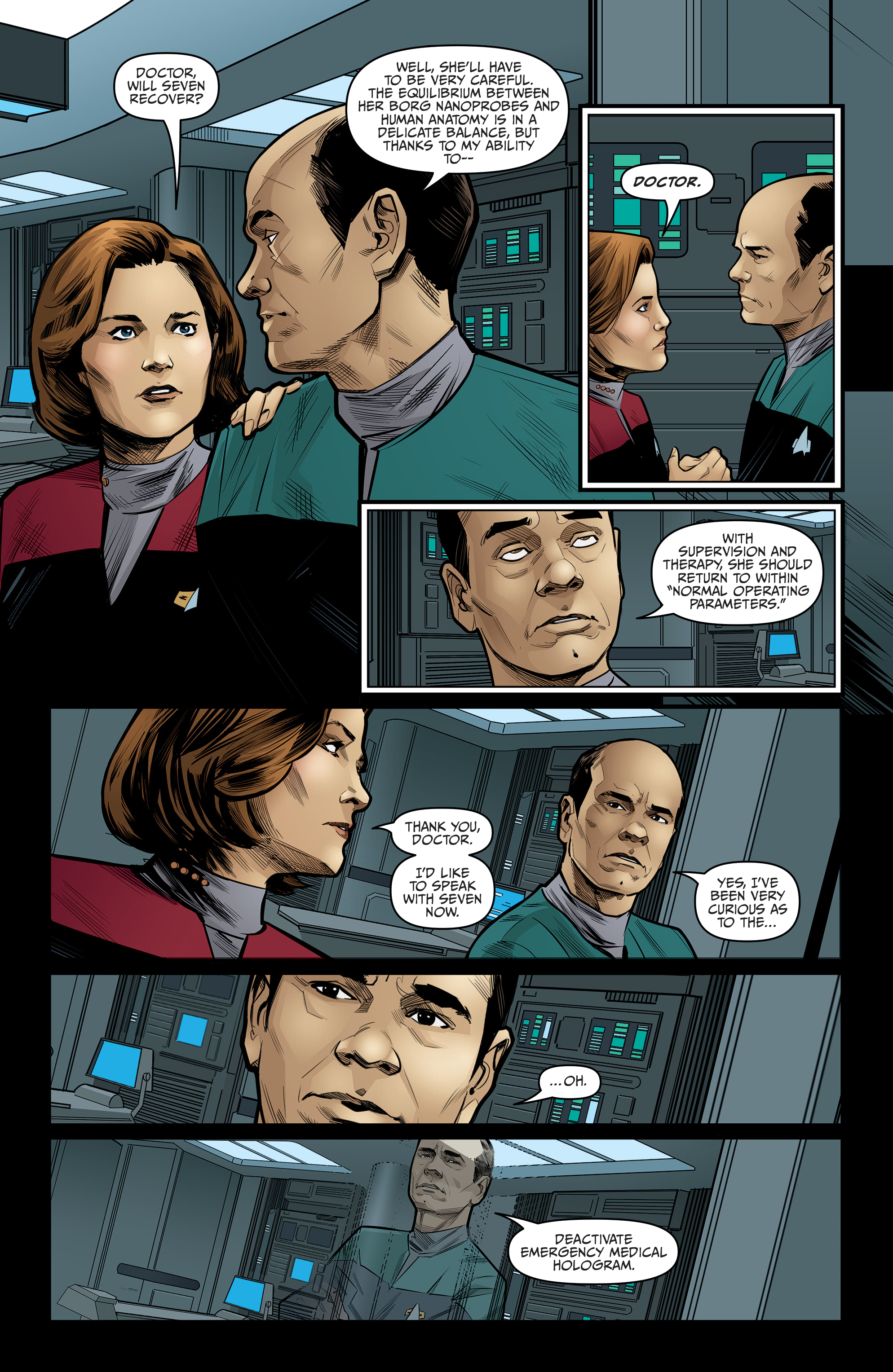 Read online Star Trek: Voyager—Seven’s Reckoning comic -  Issue #4 - 6