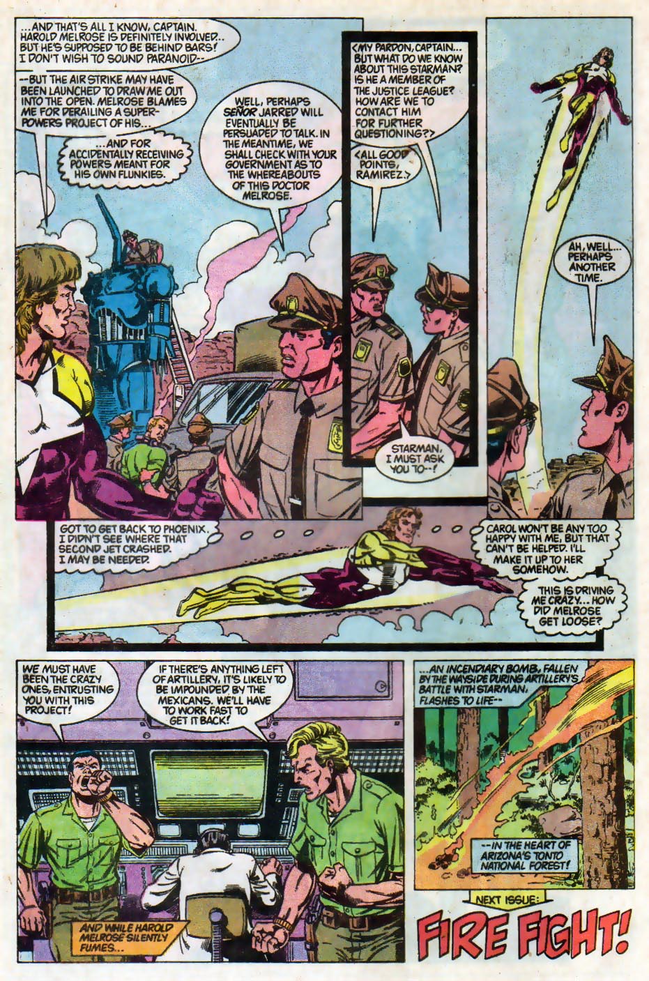 Read online Starman (1988) comic -  Issue #19 - 22