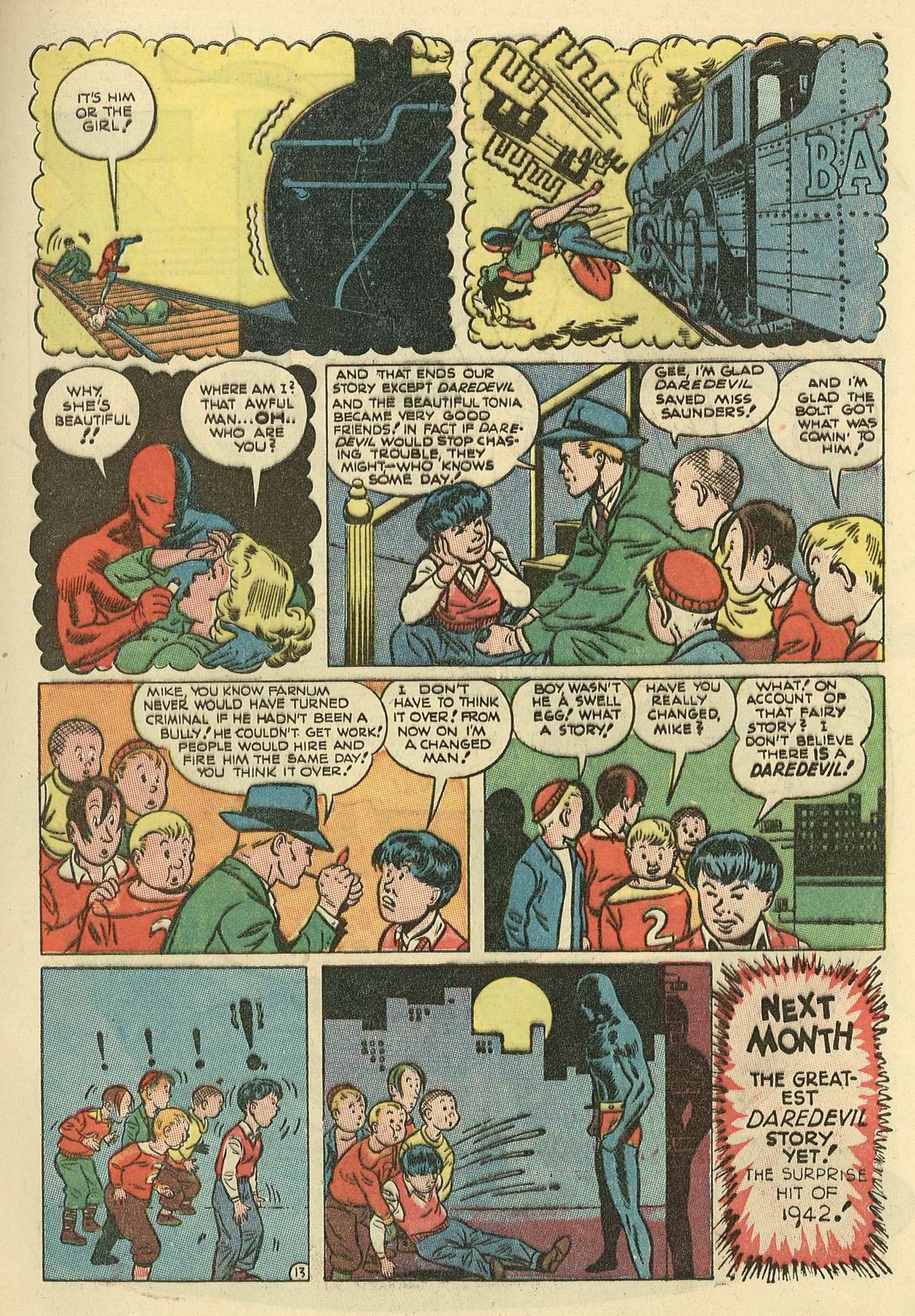 Read online Daredevil (1941) comic -  Issue #9 - 14
