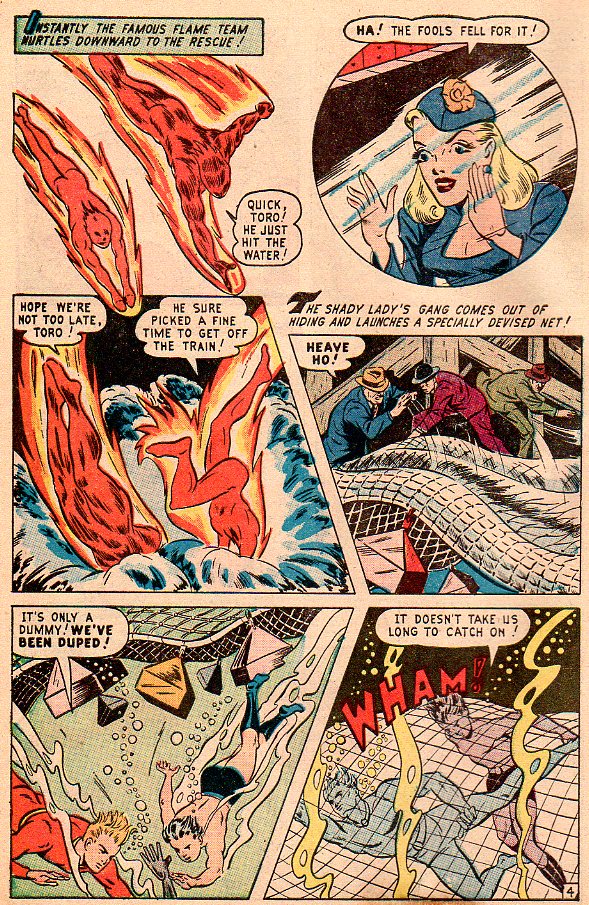 Read online The Human Torch (1940) comic -  Issue #27 - 5