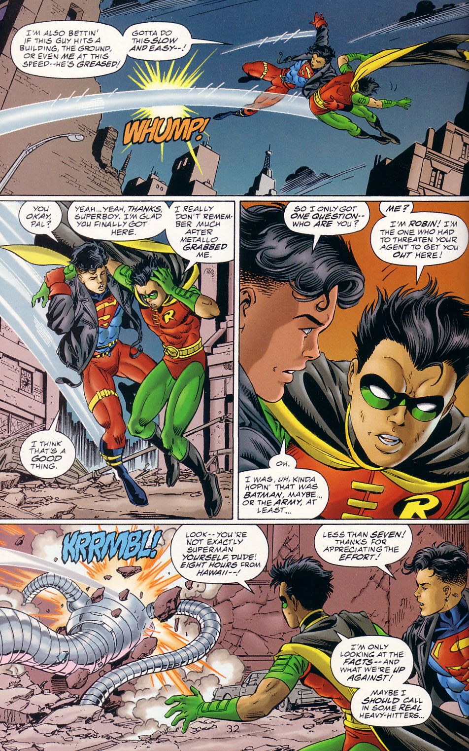 Read online Superboy/Robin: World's Finest Three comic -  Issue #1 - 34
