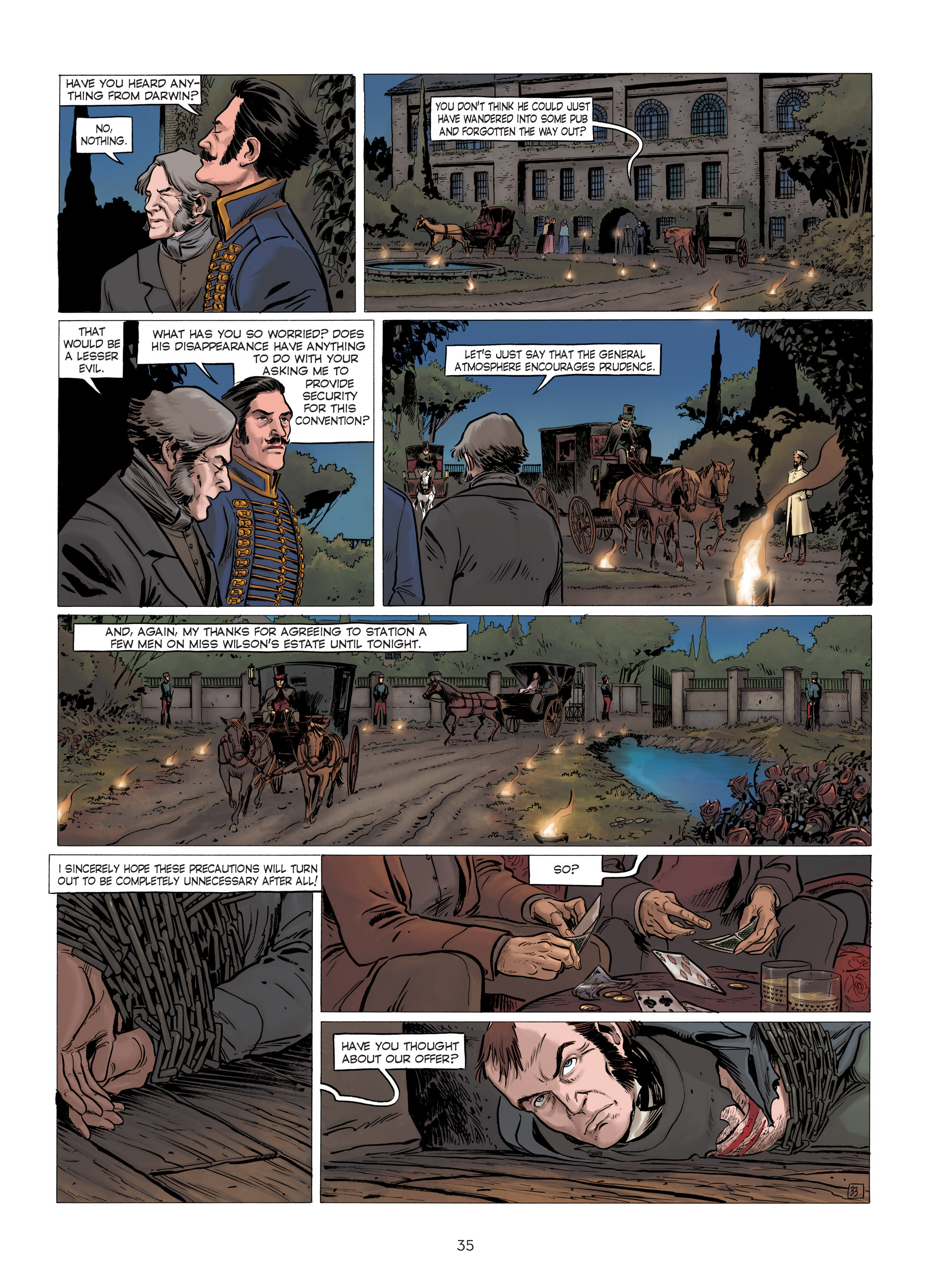 Read online Darwin's Diaries comic -  Issue #3 - 35