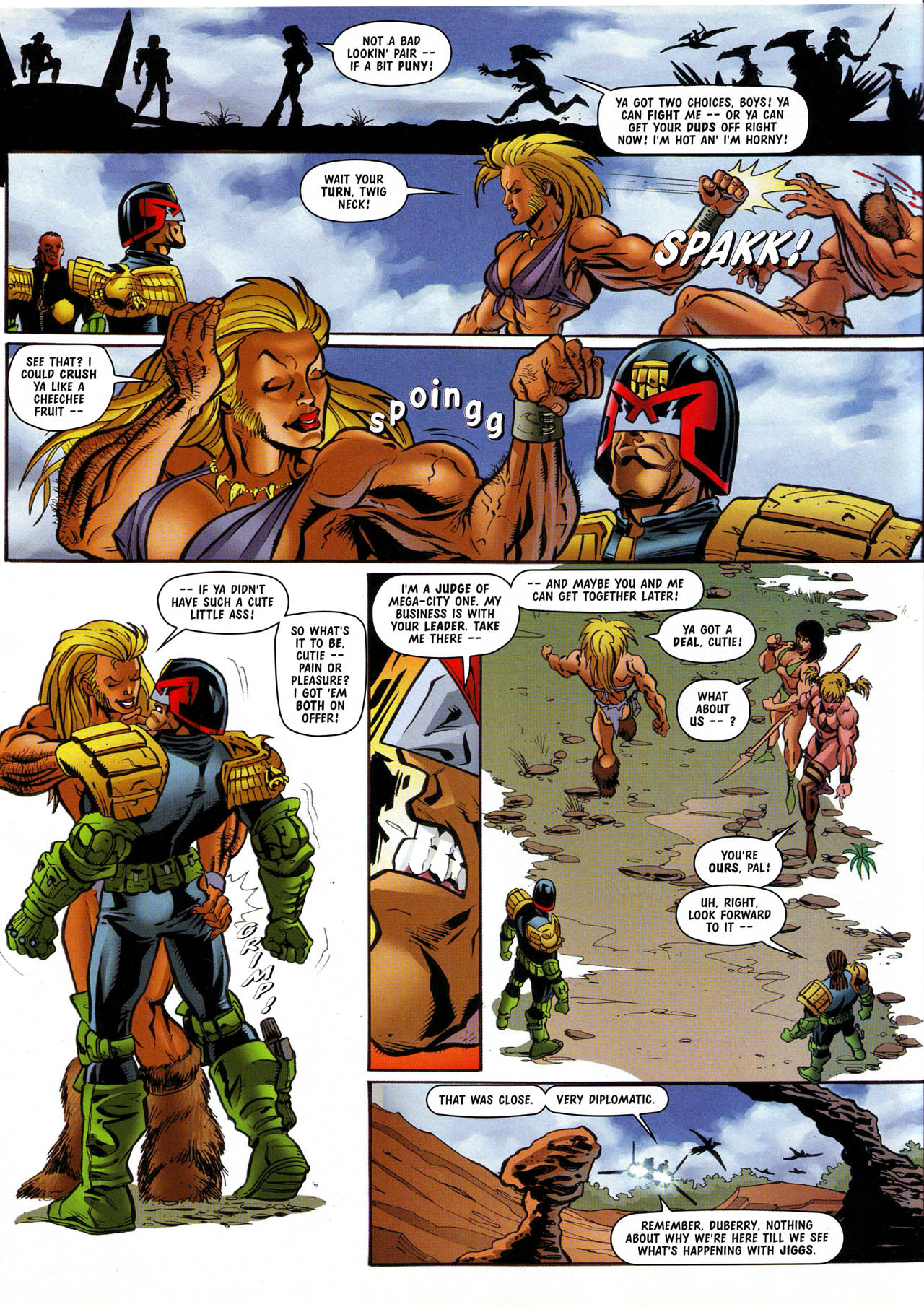 Read online Judge Dredd Megazine (vol. 3) comic -  Issue #68 - 6