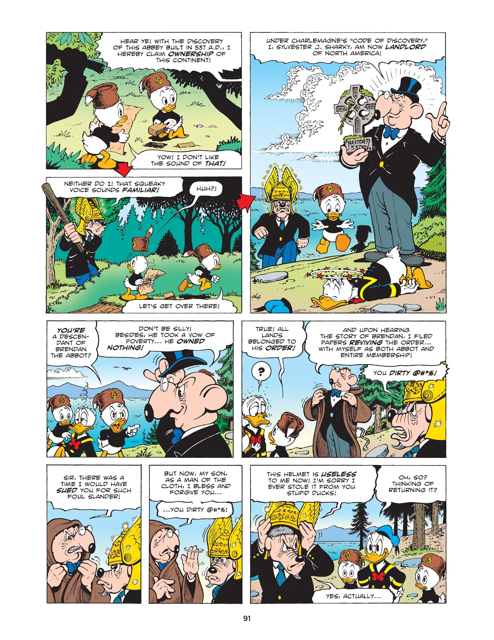 Read online Walt Disney Uncle Scrooge and Donald Duck: The Don Rosa Library comic -  Issue # TPB 6 (Part 1) - 92