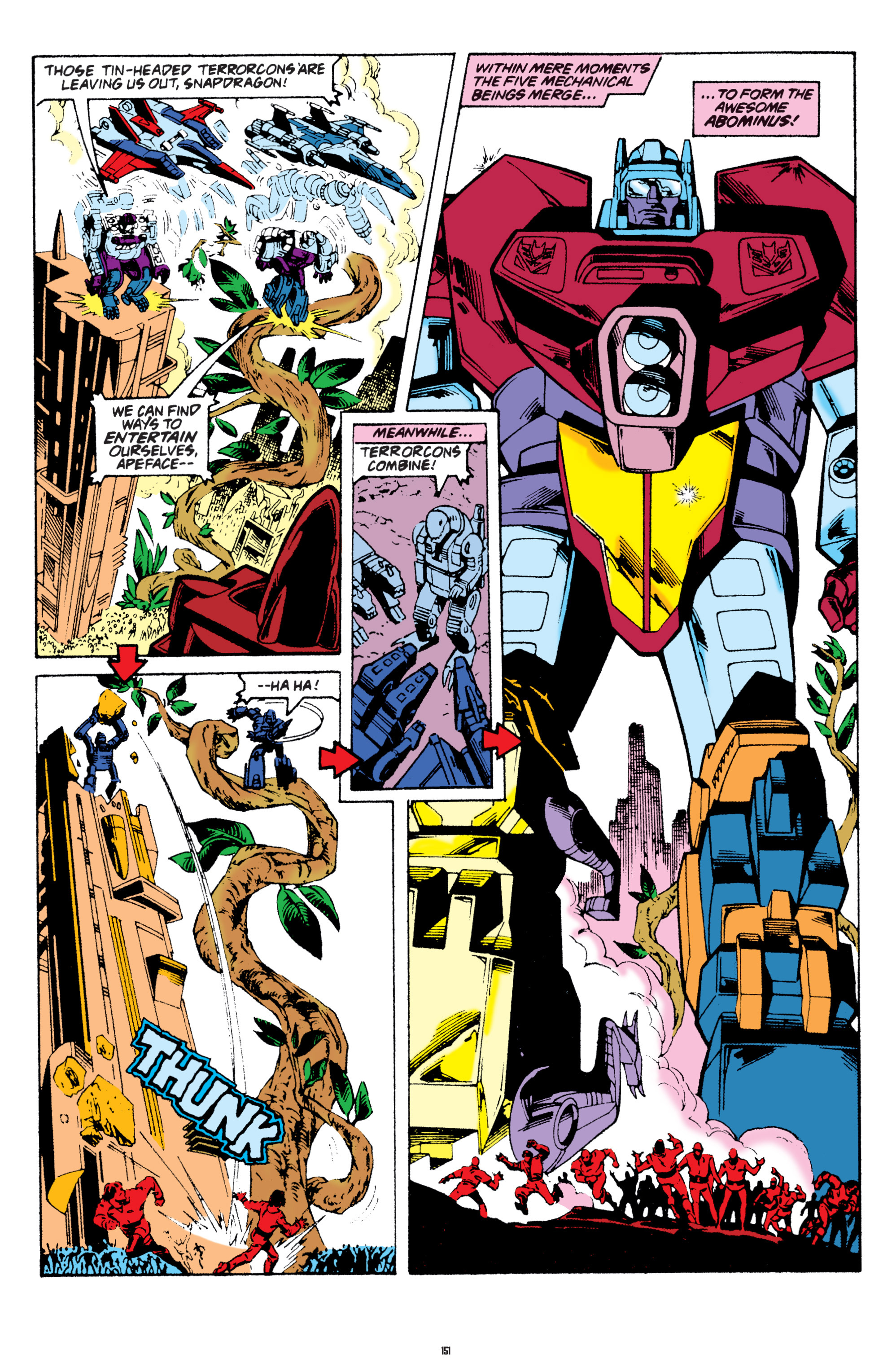 Read online The Transformers Classics comic -  Issue # TPB 7 - 150