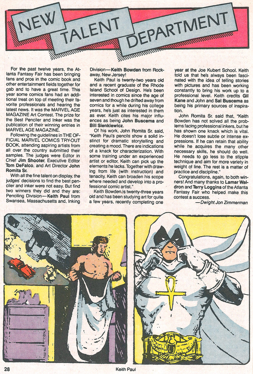 Read online Marvel Age comic -  Issue #49 - 29