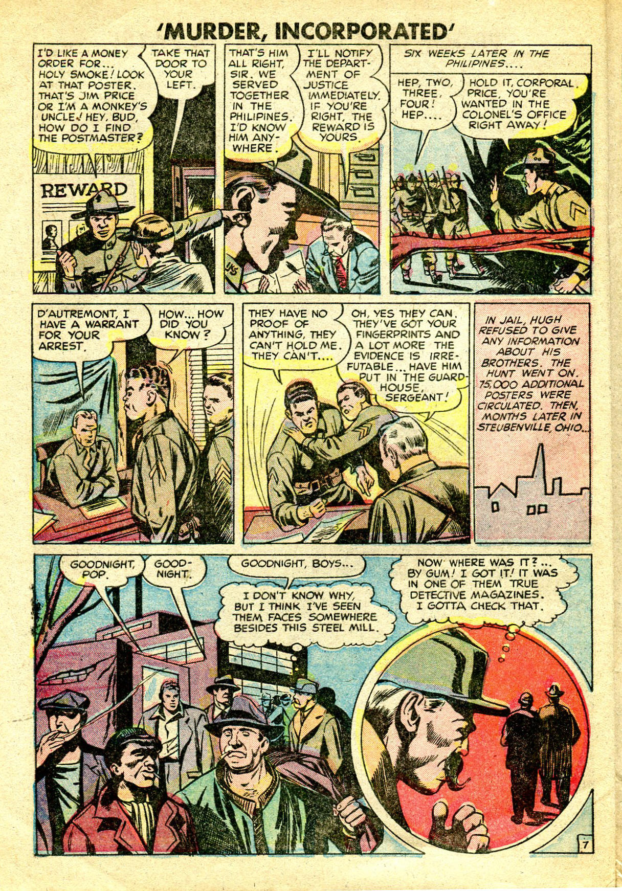 Read online Murder Incorporated (1948) comic -  Issue #6 - 8