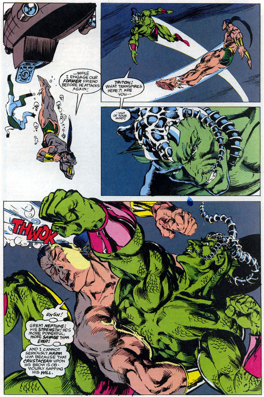 Read online Namor, The Sub-Mariner comic -  Issue #46 - 21