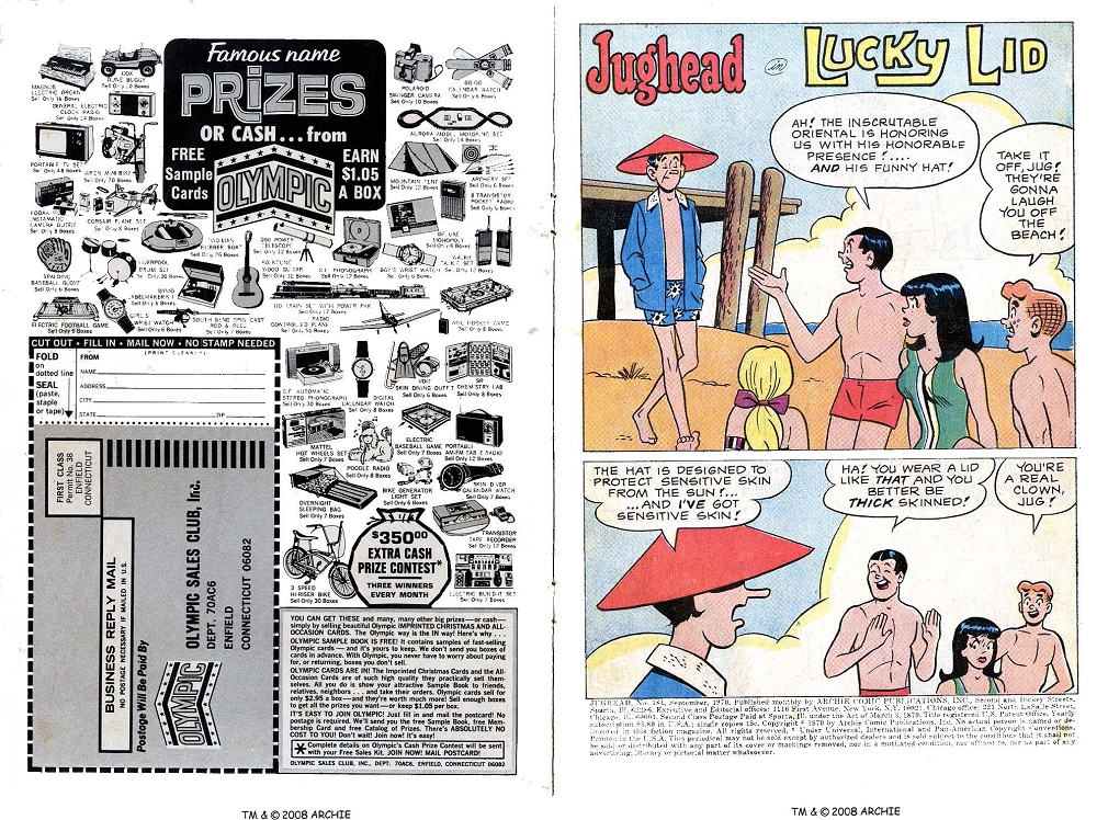 Read online Jughead (1965) comic -  Issue #184 - 2