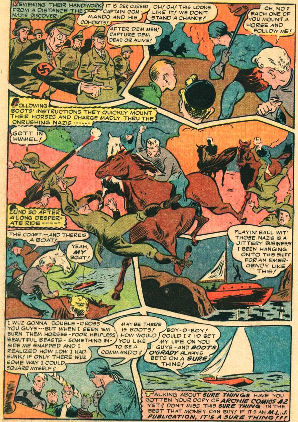 Read online Pep Comics comic -  Issue #38 - 38