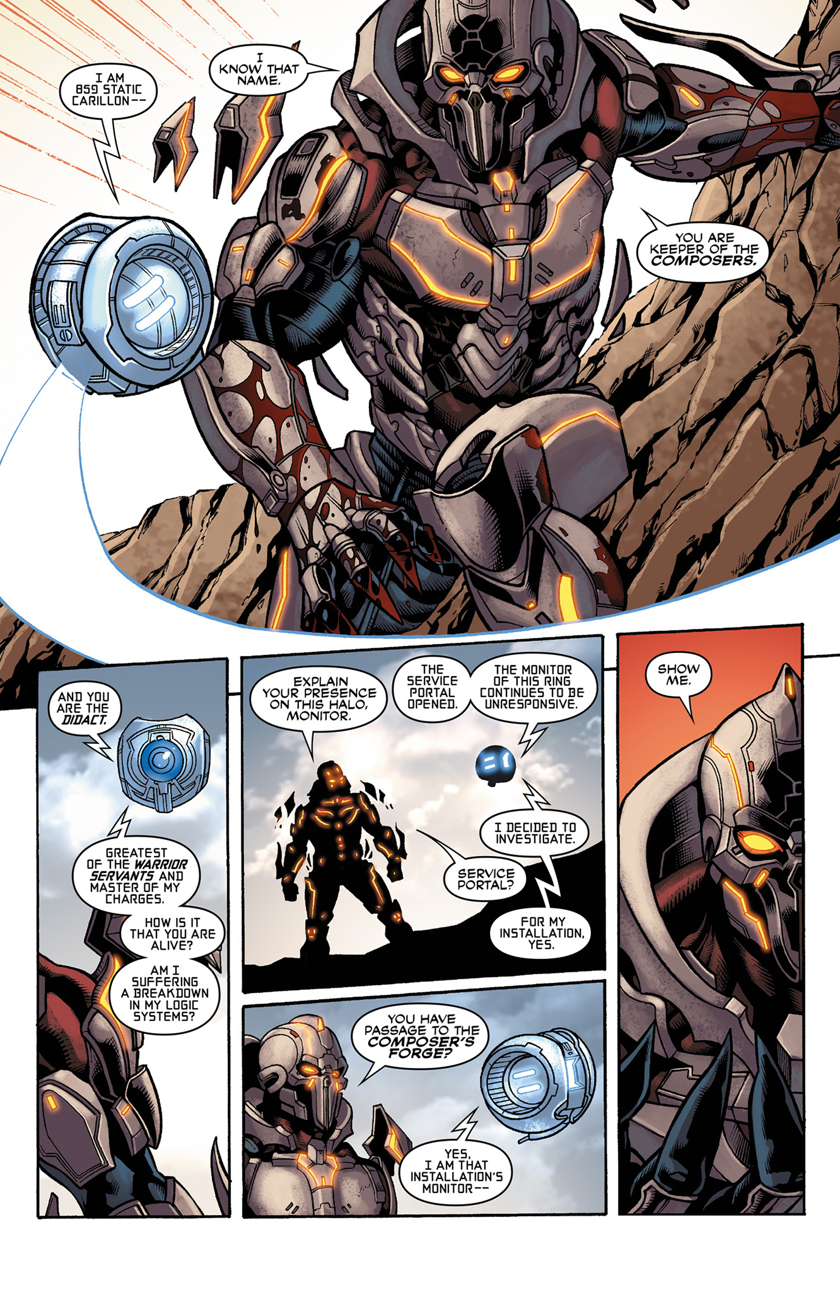 Read online Halo: Escalation comic -  Issue #9 - 7