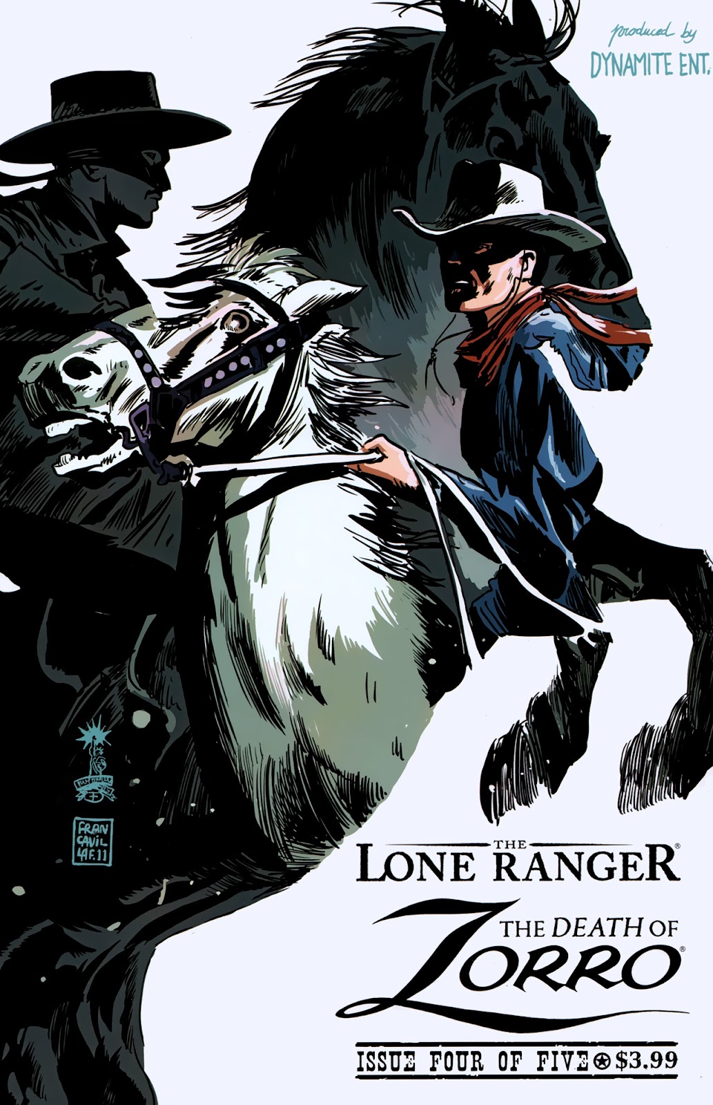 The Lone Ranger & Zorro: The Death of Zorro issue 4 - Page 1
