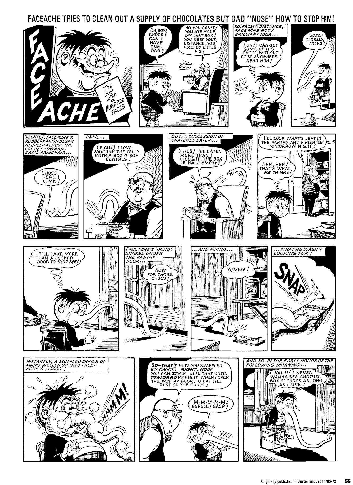Read online Faceache: The First Hundred Scrunges comic -  Issue # TPB 1 - 57