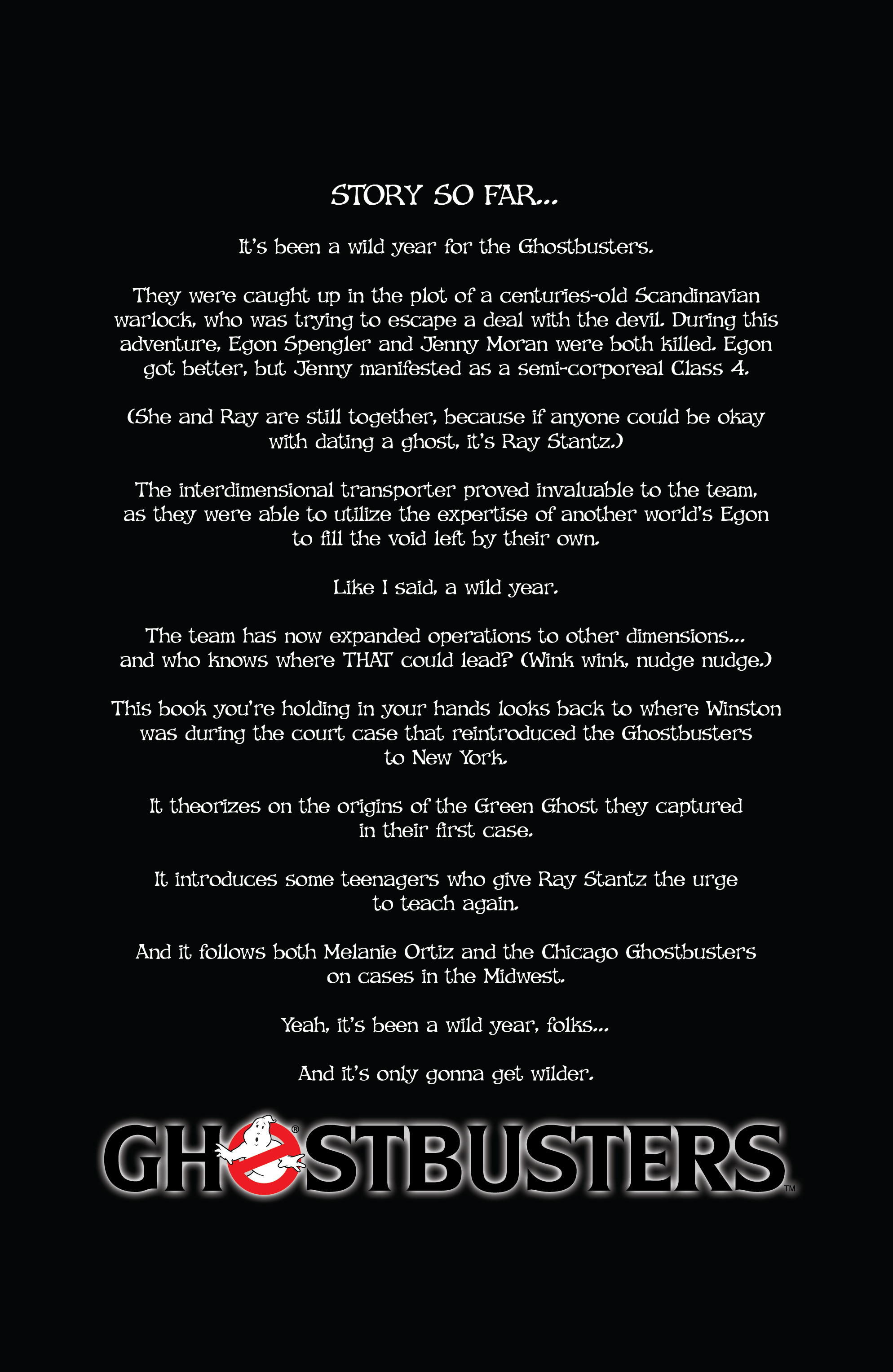 Read online Ghostbusters Annual (2017) comic -  Issue # Annual - 7