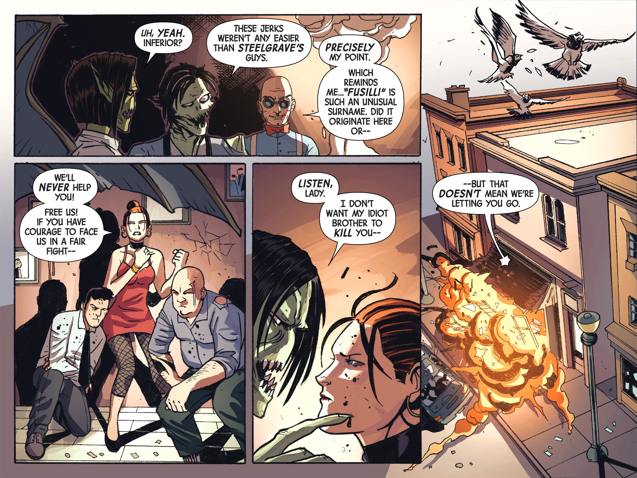 Read online Doctor Strange/Punisher: Magic Bullets Infinite Comic comic -  Issue #5 - 32