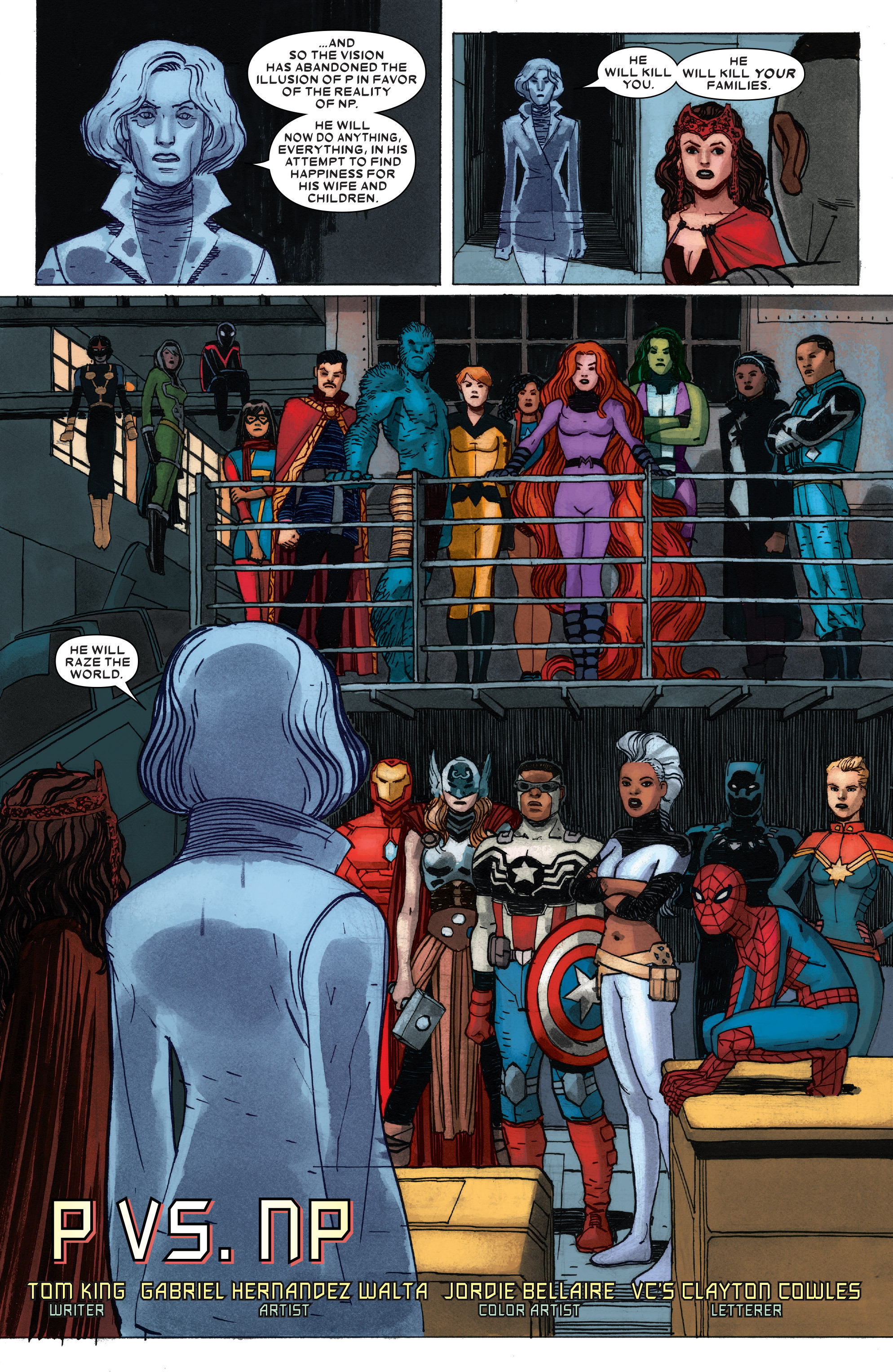 Read online Vision comic -  Issue #6 - 21