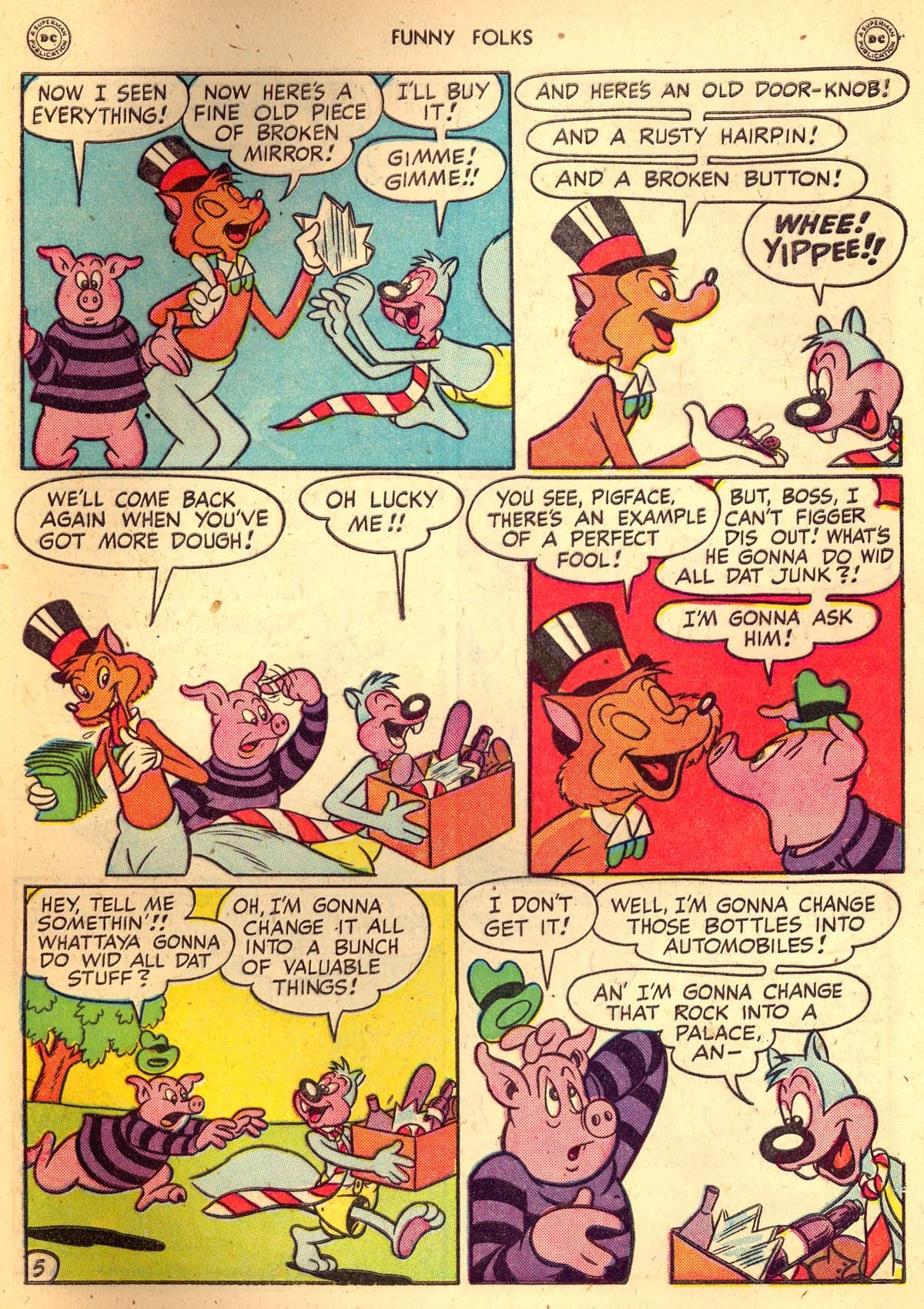 Read online Funny Folks comic -  Issue #13 - 47