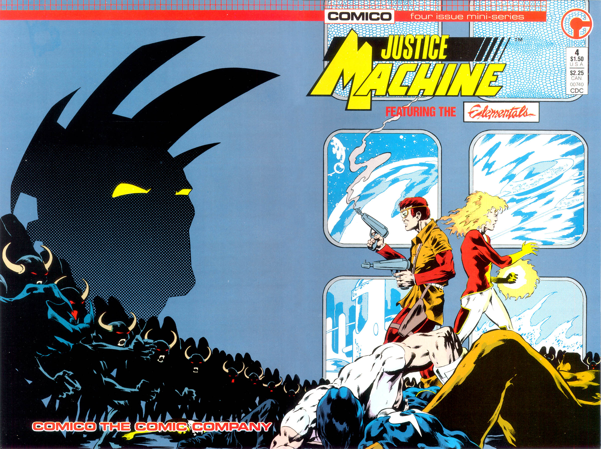 Read online Justice Machine featuring The Elementals comic -  Issue #4 - 2