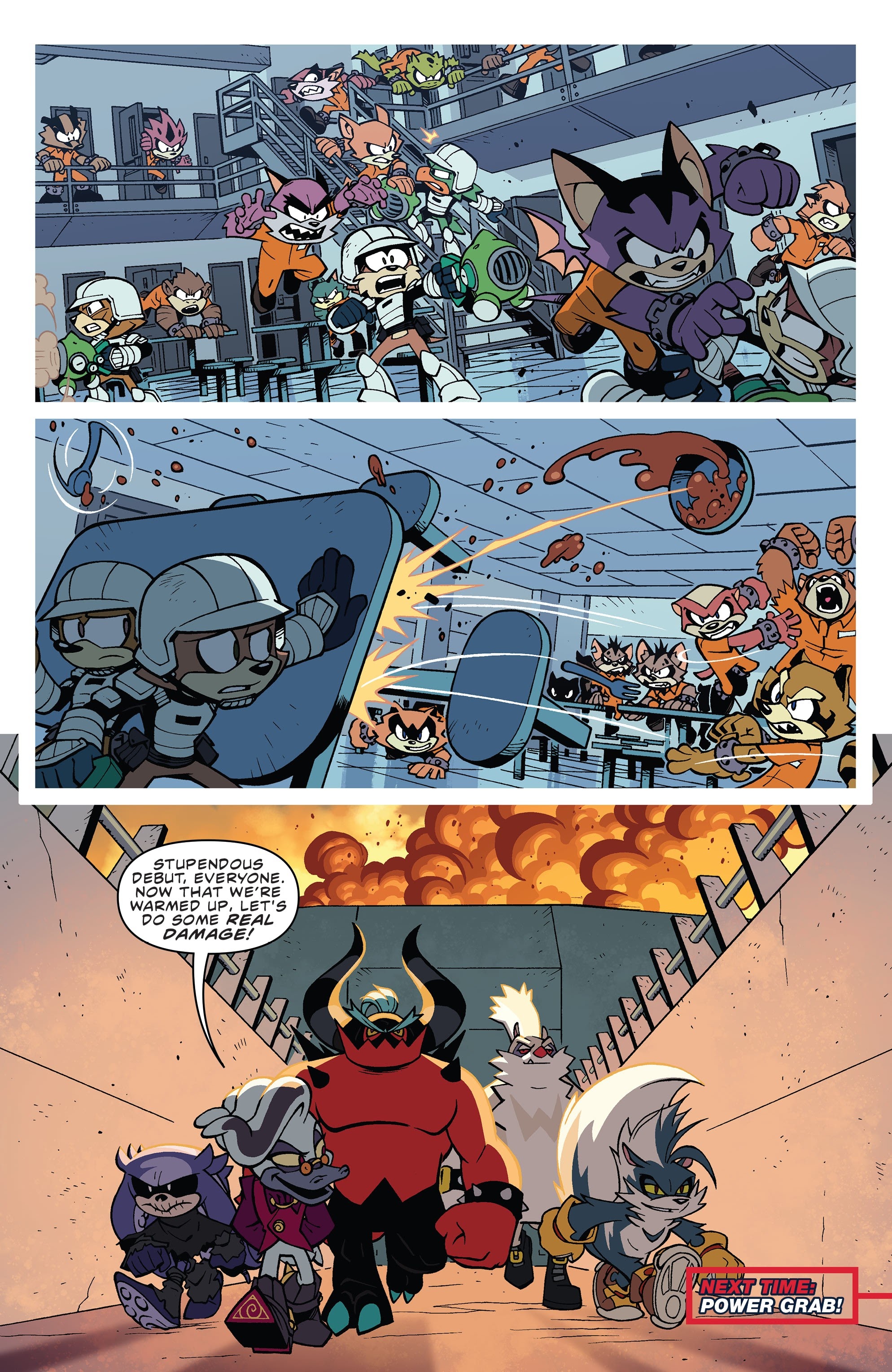Read online Sonic the Hedgehog: Bad Guys comic -  Issue #1 - 22