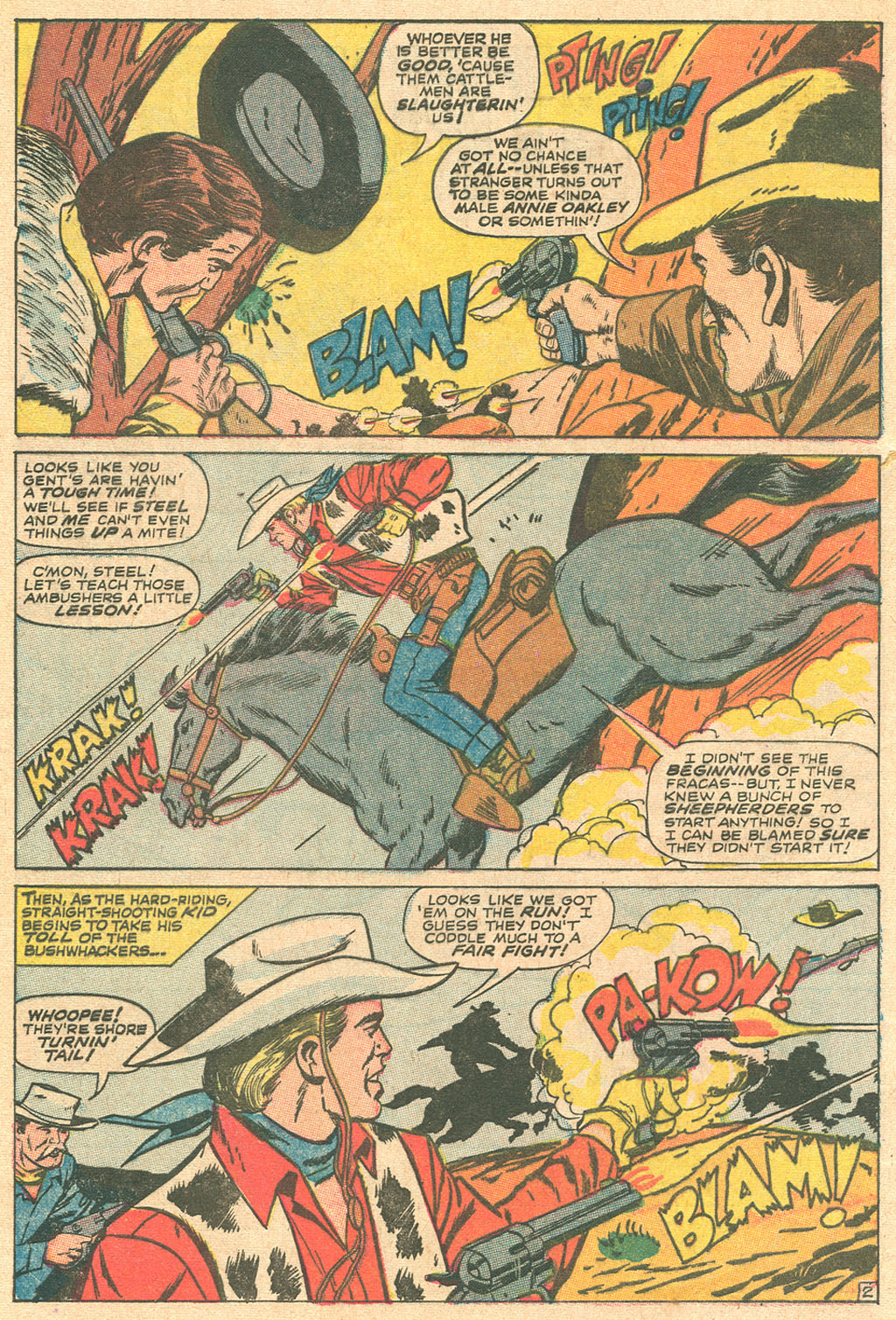 Read online Kid Colt Outlaw comic -  Issue #136 - 4