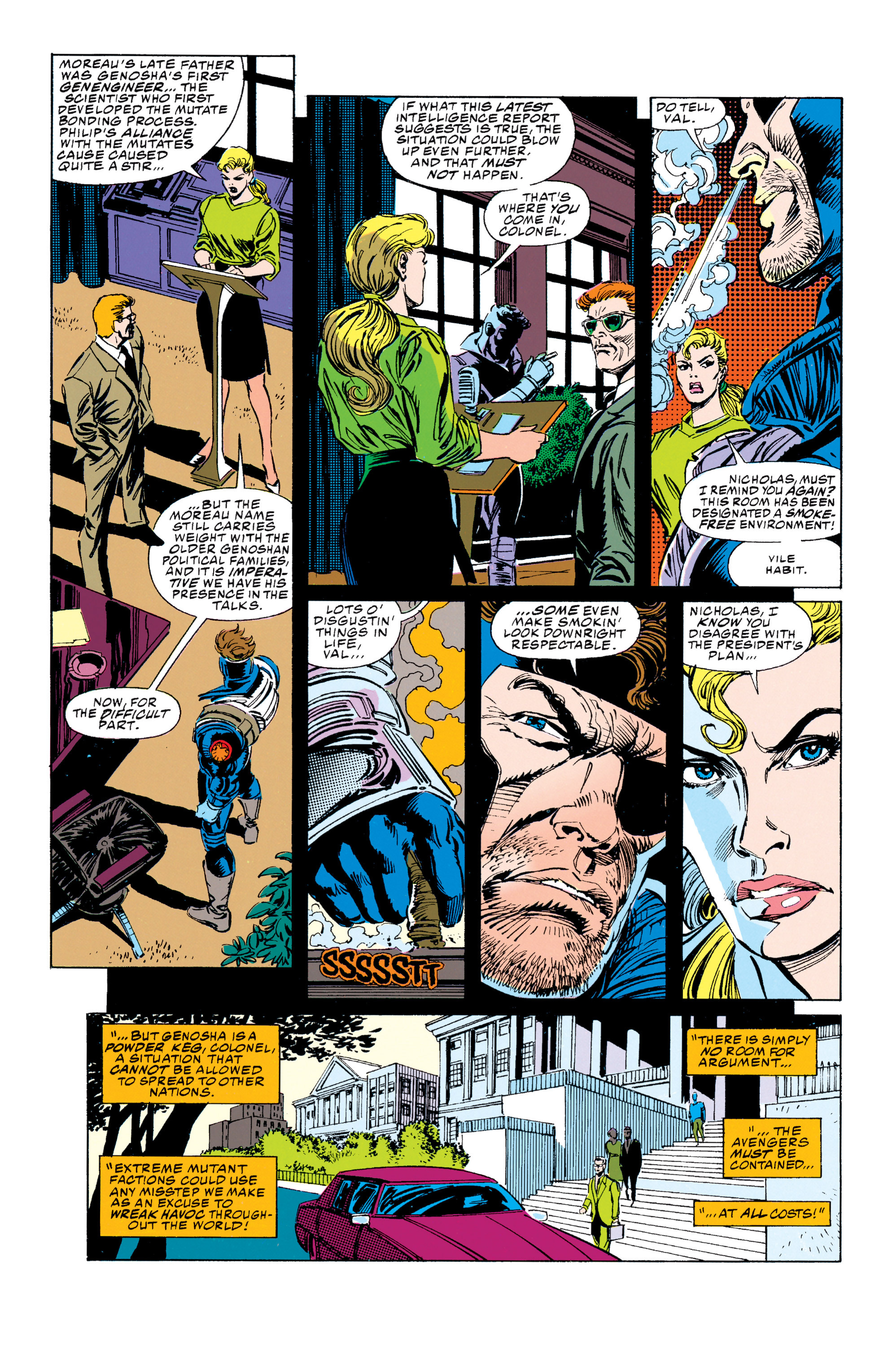 Read online Avengers: Avengers/X-Men - Bloodties comic -  Issue # TPB (Part 1) - 6