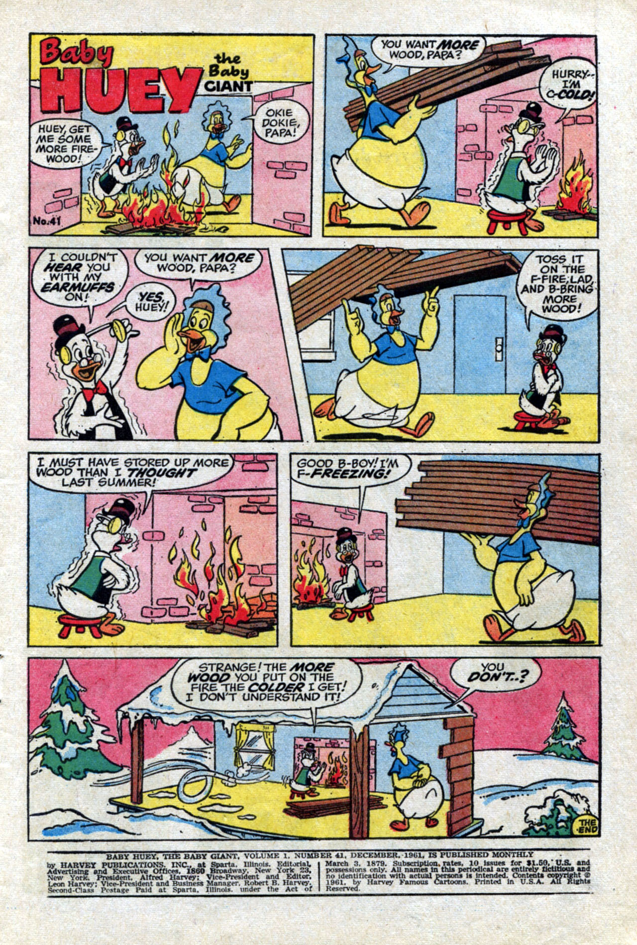 Read online Baby Huey, the Baby Giant comic -  Issue #41 - 3