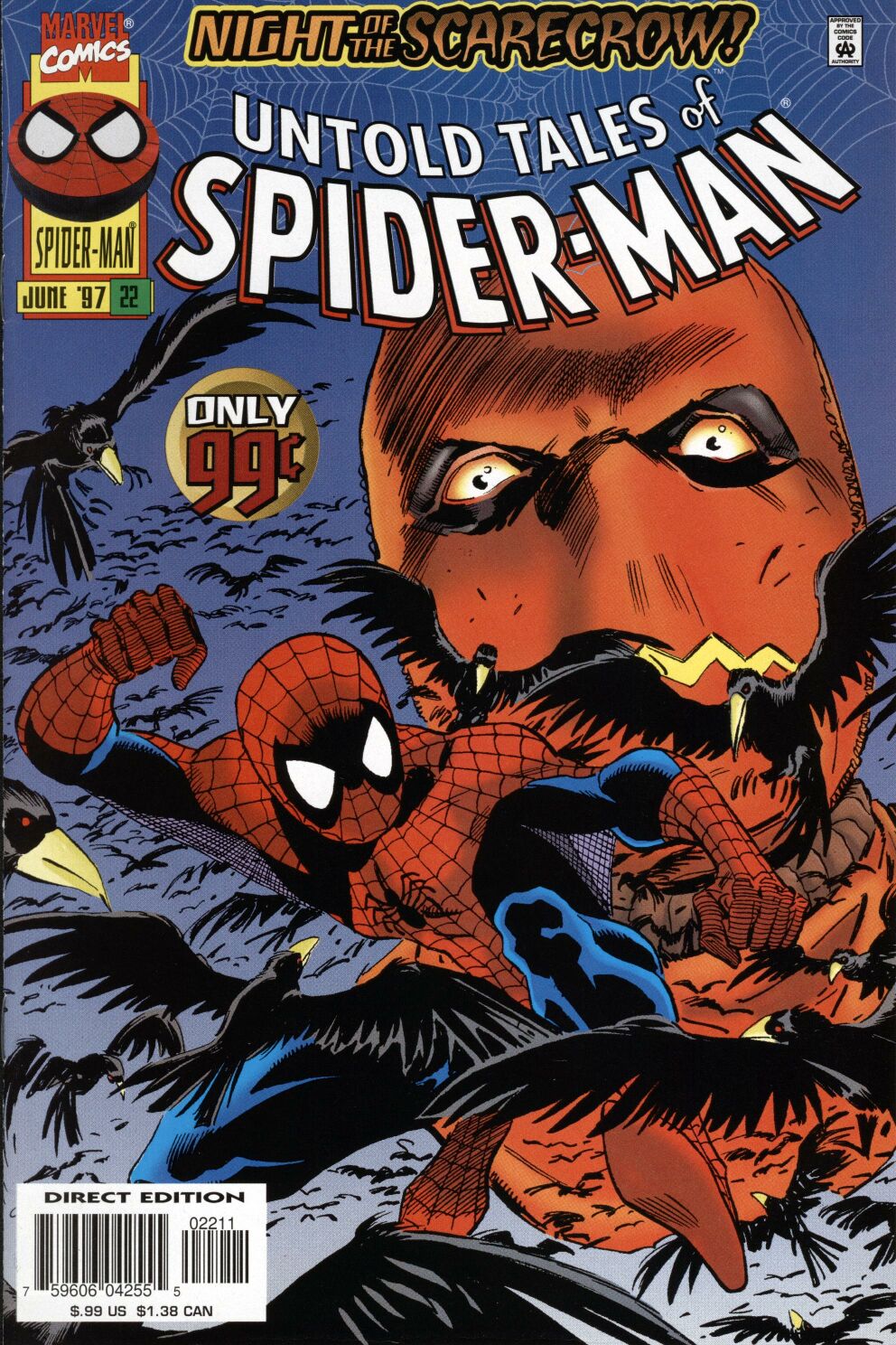 Read online Untold Tales of Spider-Man comic -  Issue #22 - 1