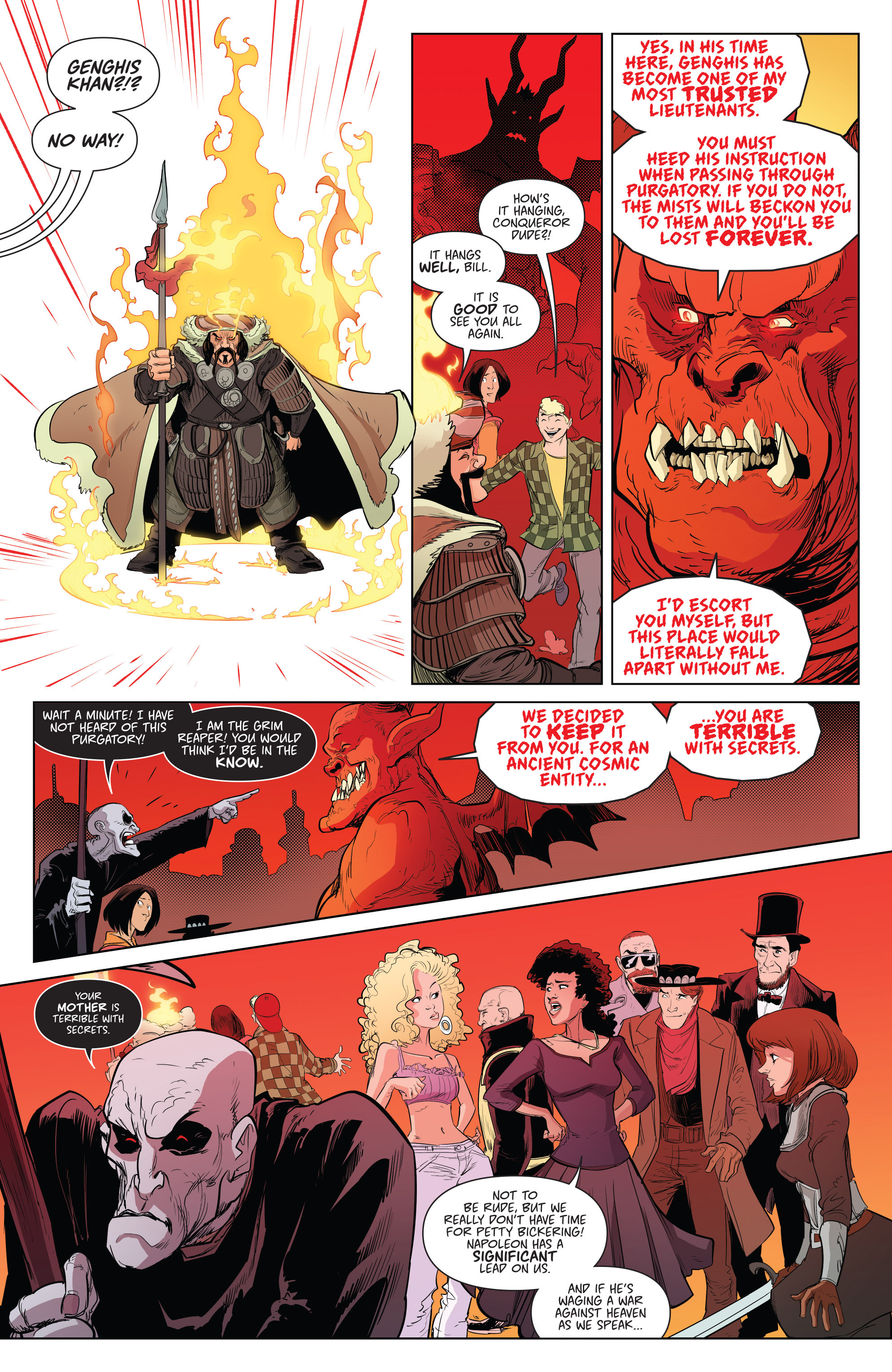 Read online Bill & Ted Go to Hell comic -  Issue #3 - 8