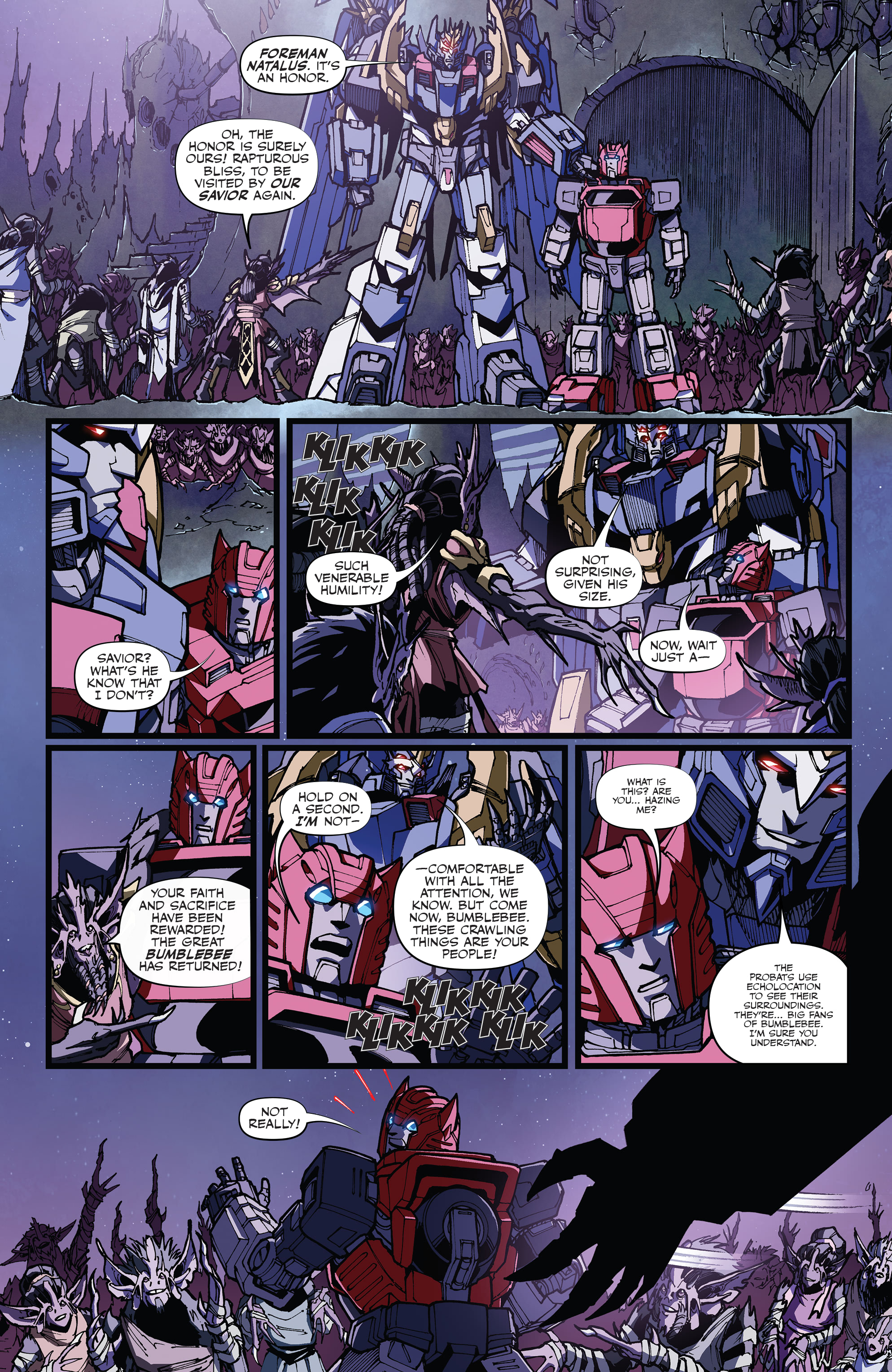 Read online Transformers: Galaxies comic -  Issue #5 - 7