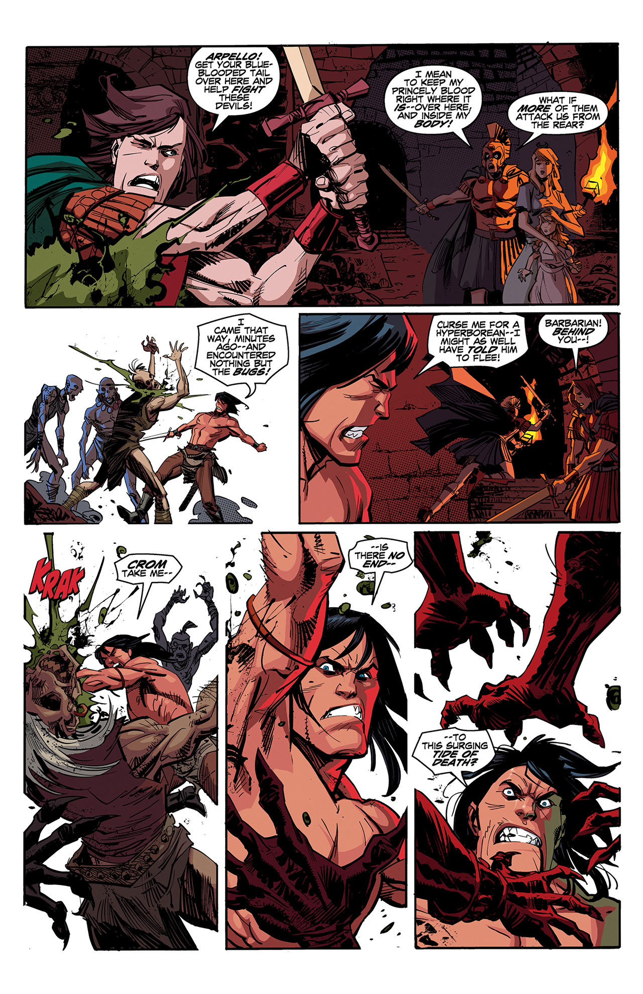 Read online Conan: Road of Kings comic -  Issue #9 - 6