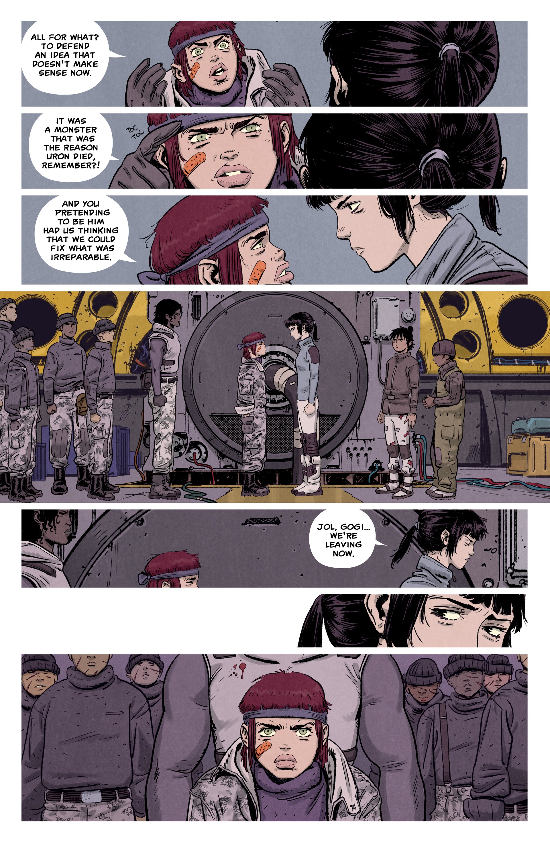 Read online Giants: Ghosts of Winter comic -  Issue # TPB - 76