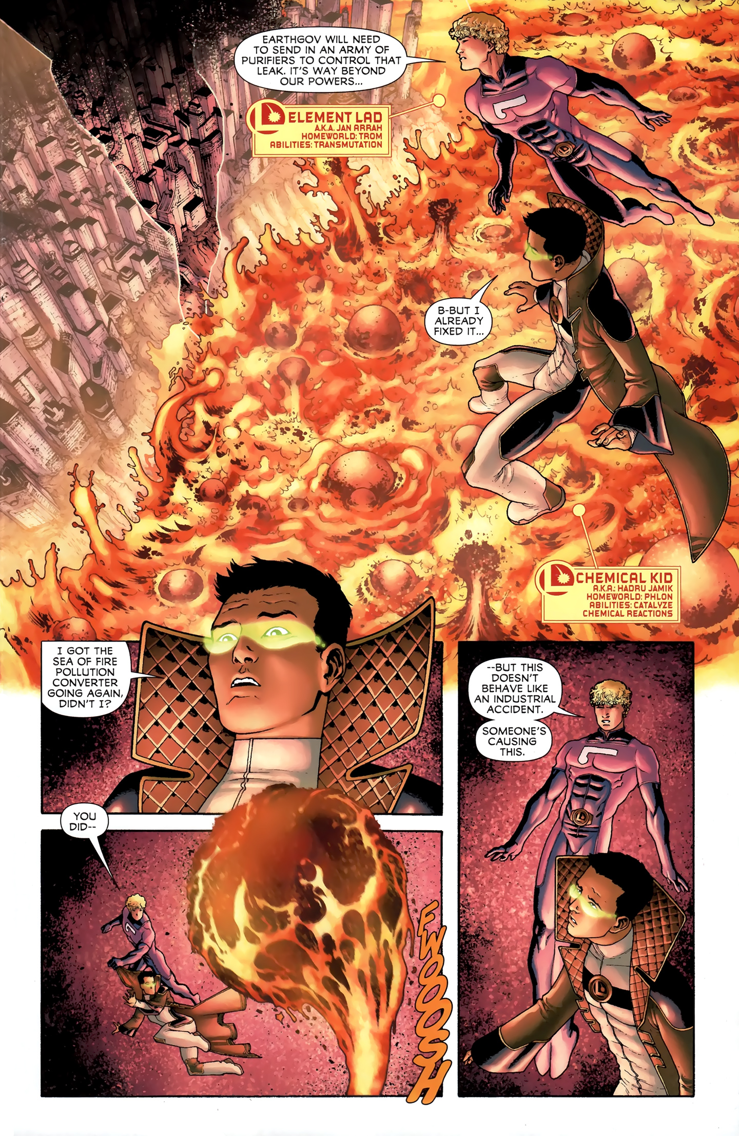 Read online Legion of Super-Heroes (2011) comic -  Issue #7 - 9