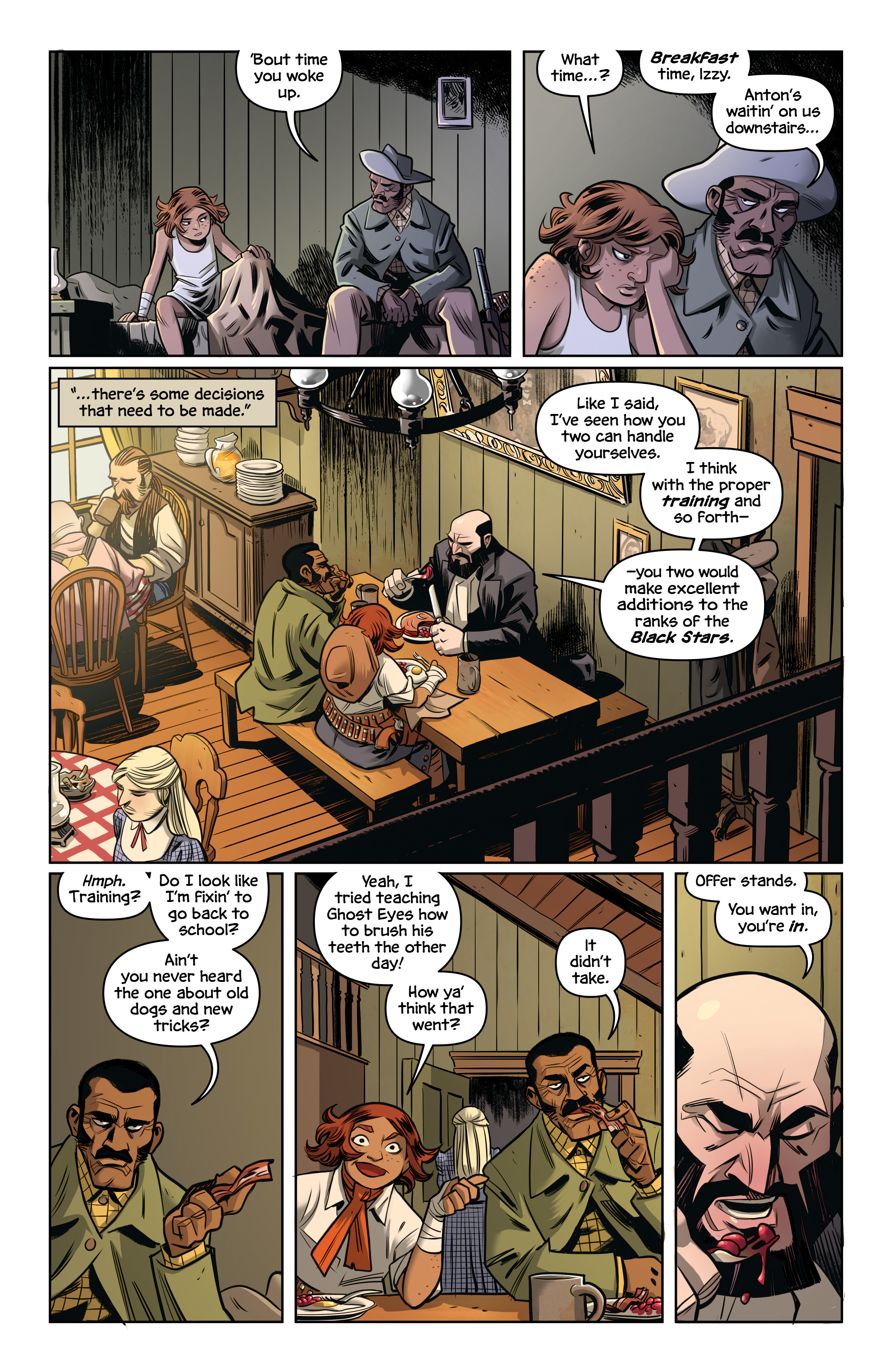 Read online Shadow Roads comic -  Issue #6 - 10