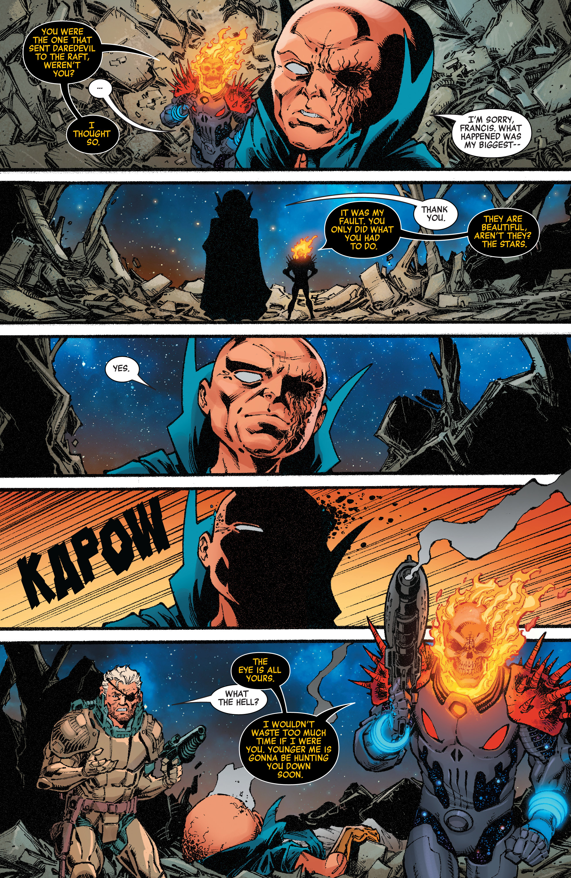 Read online Cosmic Ghost Rider Destroys Marvel History comic -  Issue # _TPB - 126
