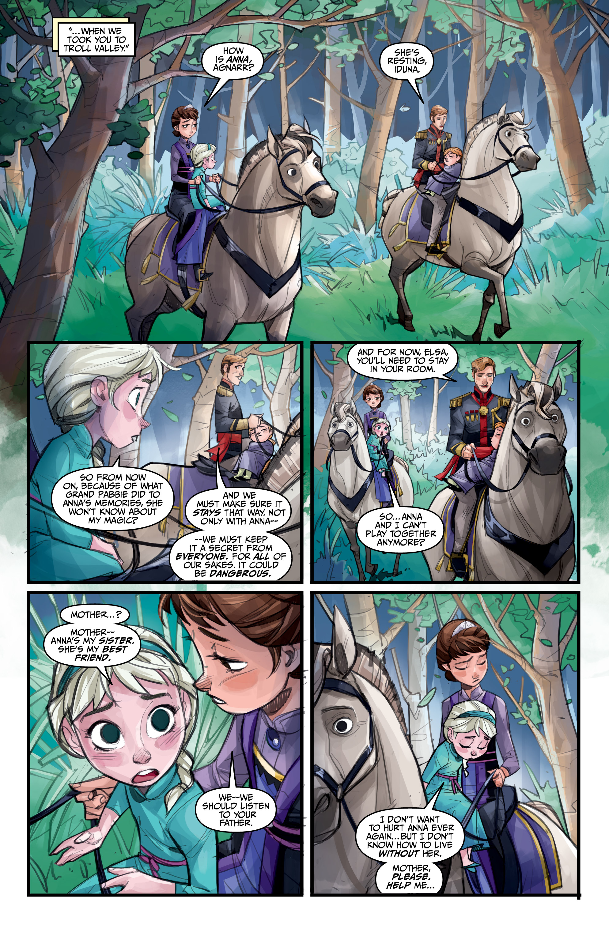Read online Disney Frozen: True Treasure comic -  Issue #2 - 4