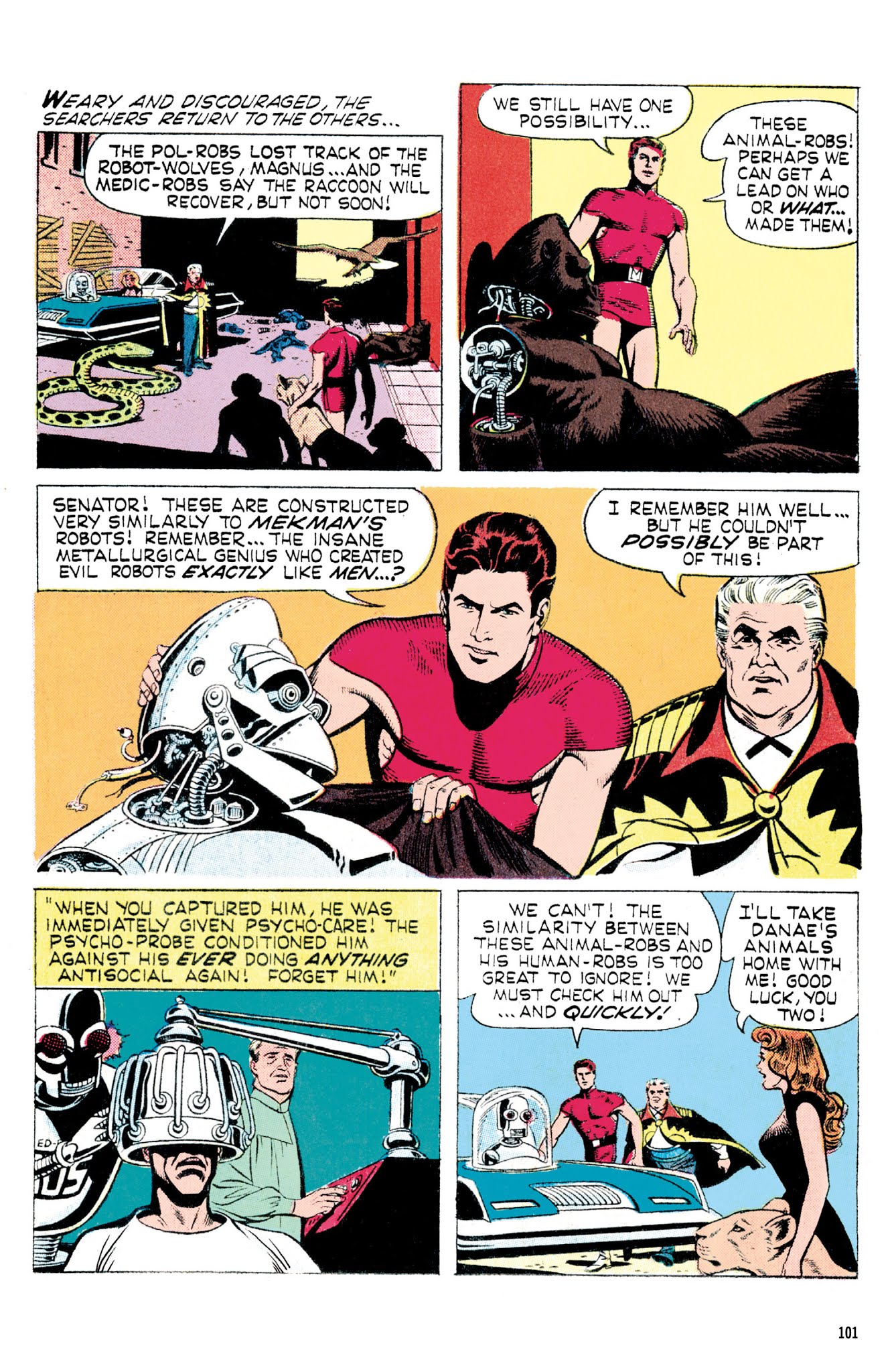 Read online Magnus, Robot Fighter Archives comic -  Issue # TPB 2 (Part 2) - 3